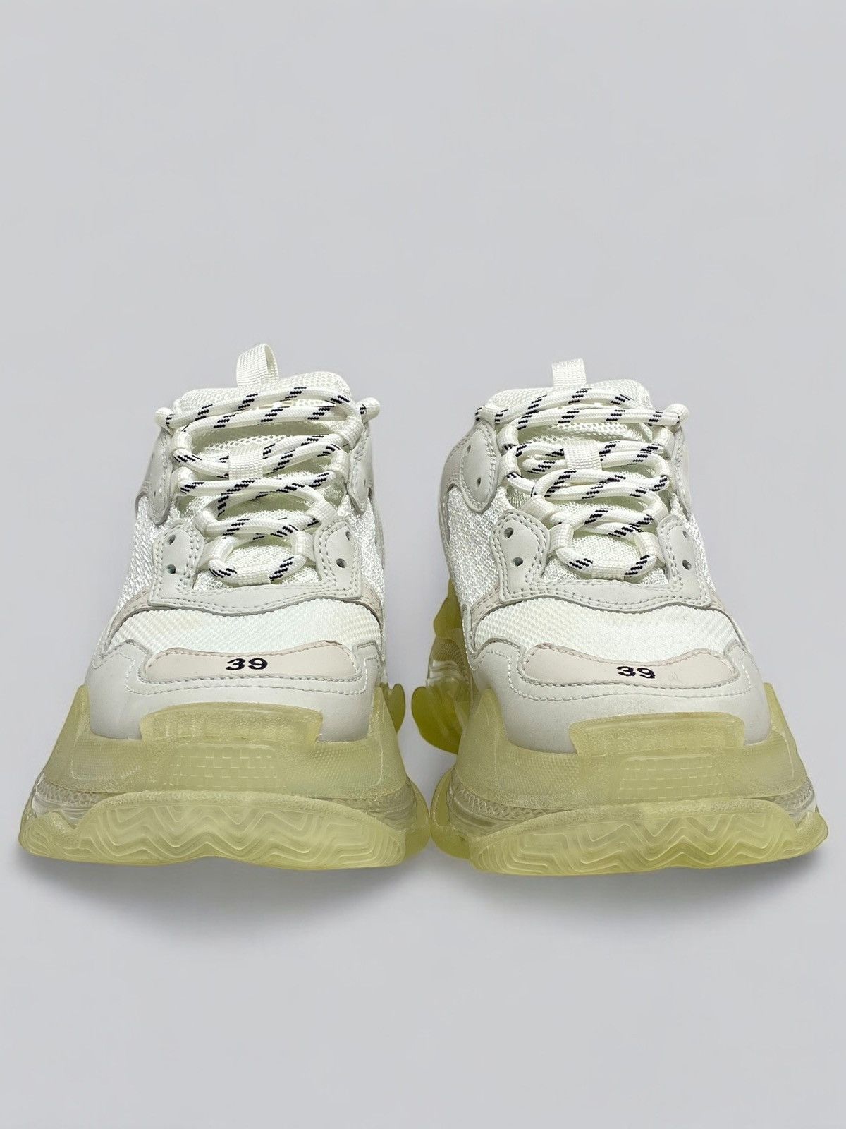 Balenciaga Balenciaga Triple S White Sneakers Size US 6 / EU 39 - 3 Thumbnail