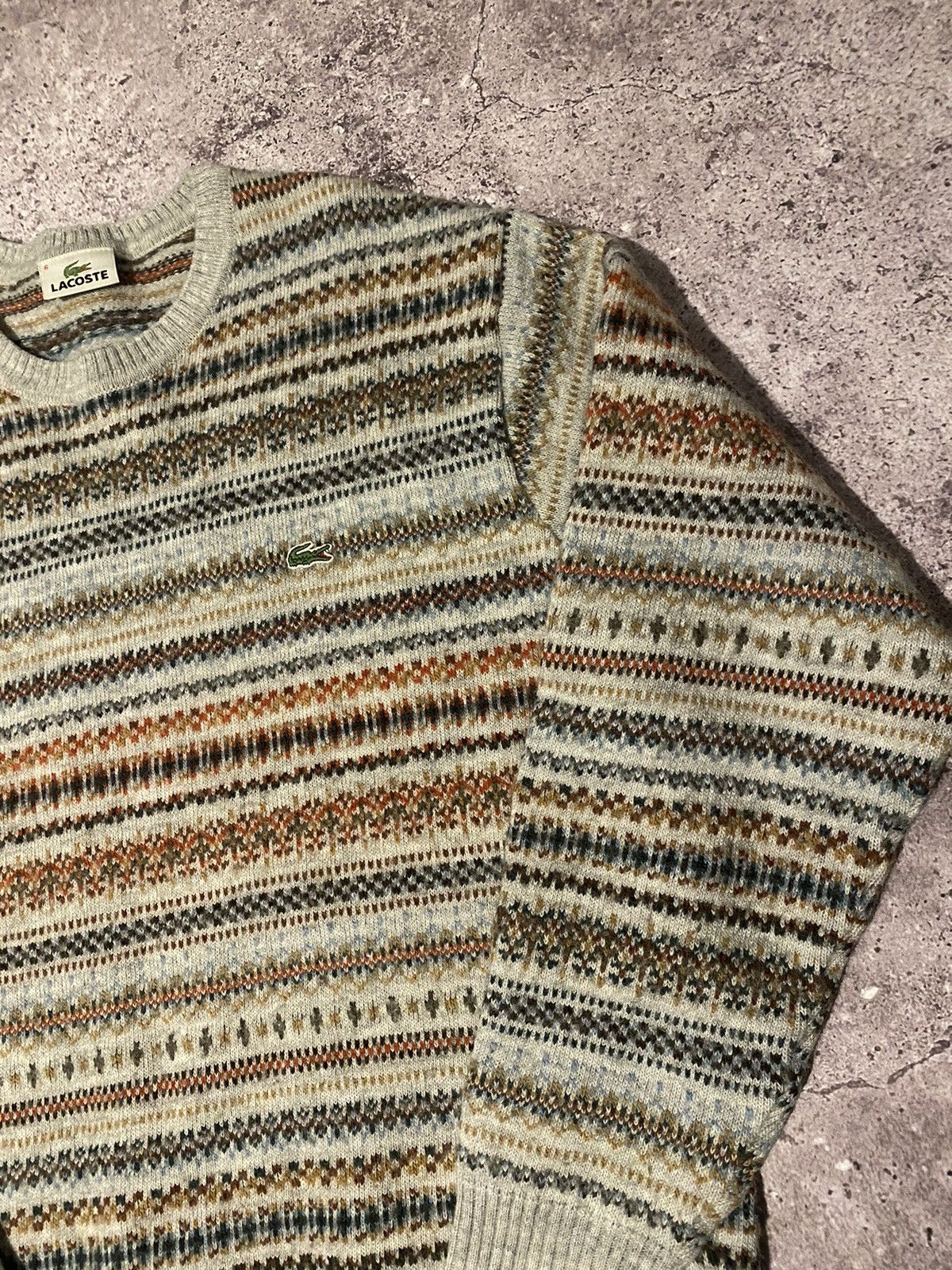 Lacoste Lacoste Vintage Sweater Knit Casual 90s Hype Rare Size US L / EU 52-54 / 3 - 2 Thumbnail