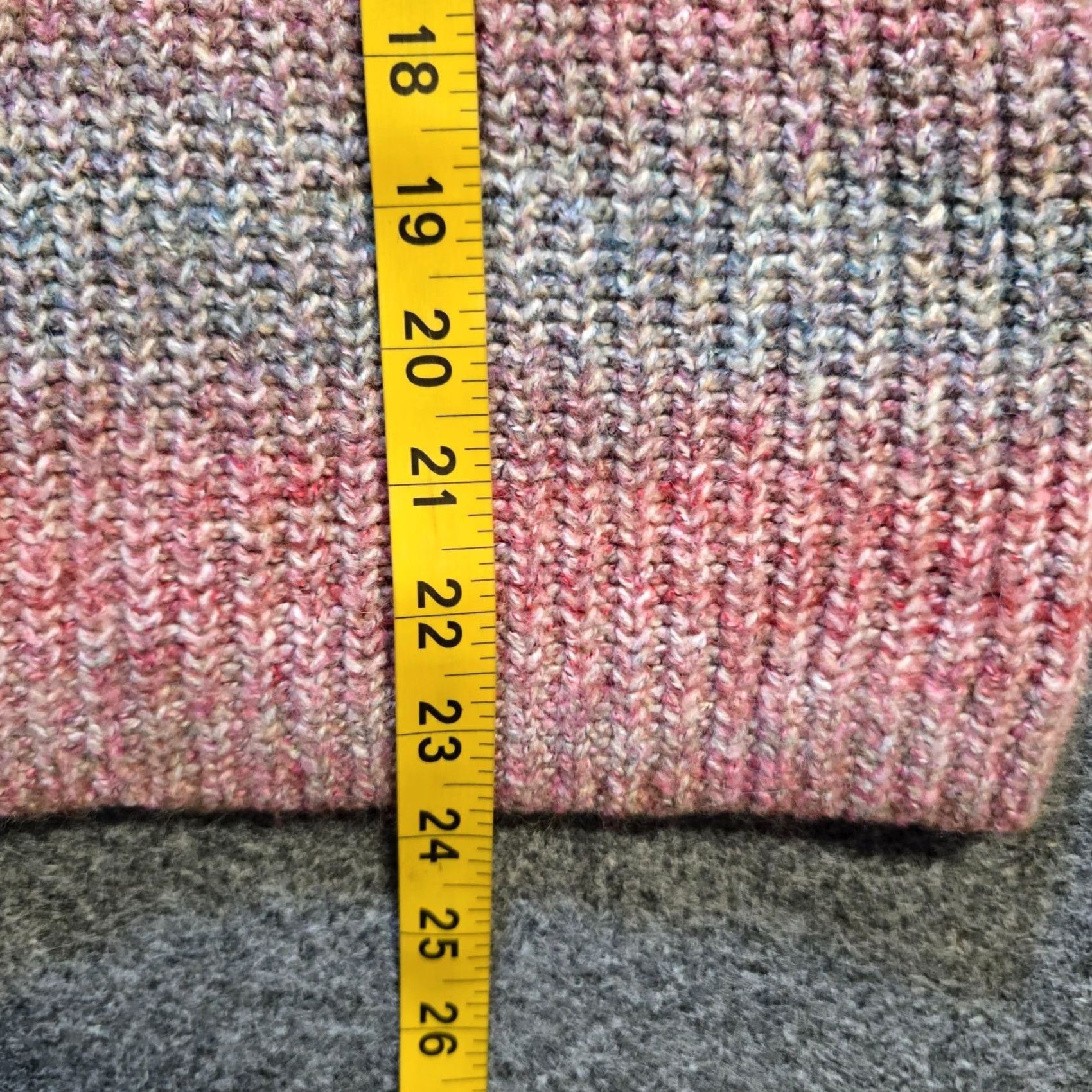 J. Jill J. Jill Sweater Womens XS Pink Striped Wool Knit Long Sleeve Crew Neck Pullover Cute Classic Casual Knitwear Pullover Wool Sweatshirt Size XS / US 0-2 / IT 36-38 - 5 Thumbnail