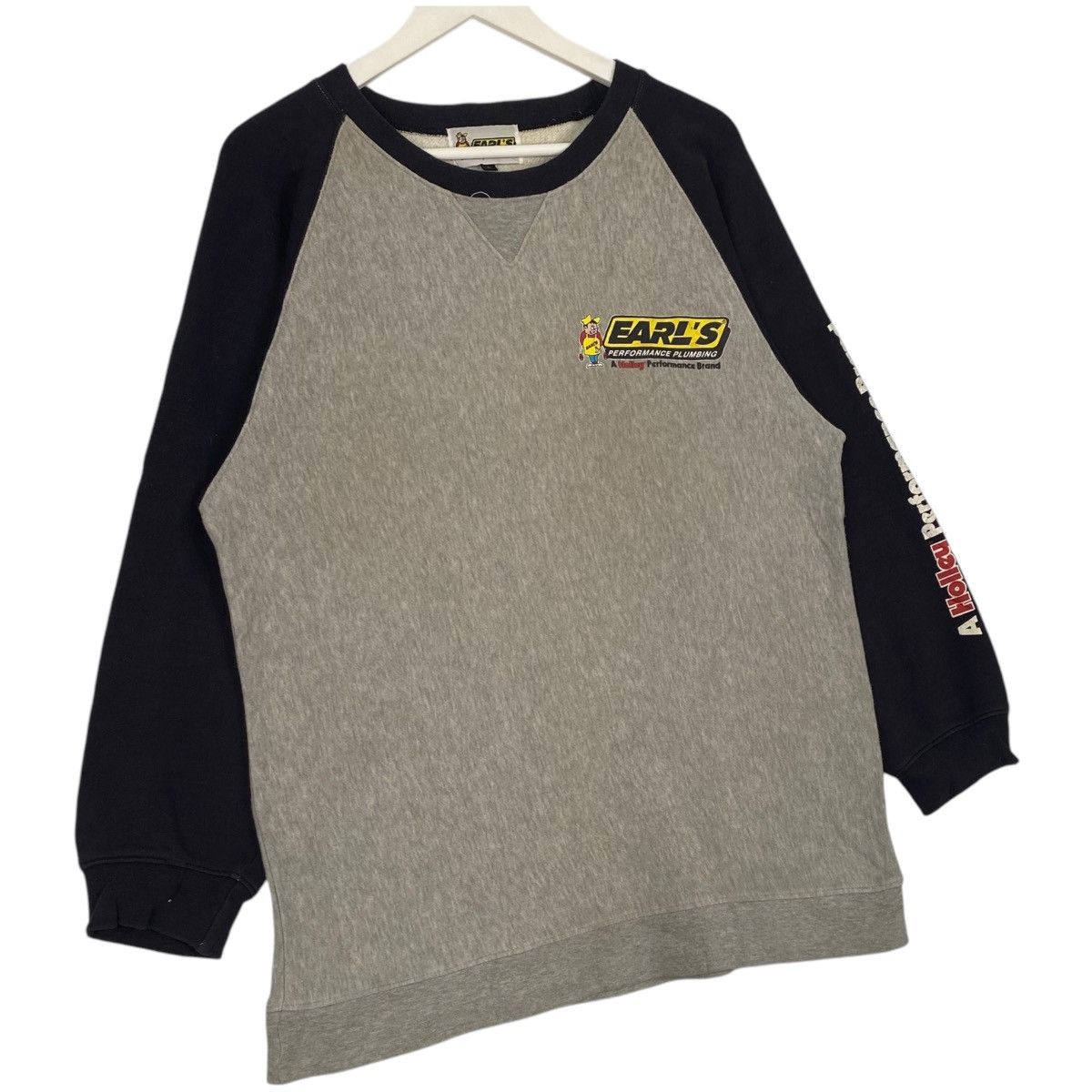 Earl Sweatshirt × Vintage Vintage Earl’s Crewneck Sweatshirt Gray Pullover Size L Size US L / EU 52-54 / 3 - 3 Thumbnail