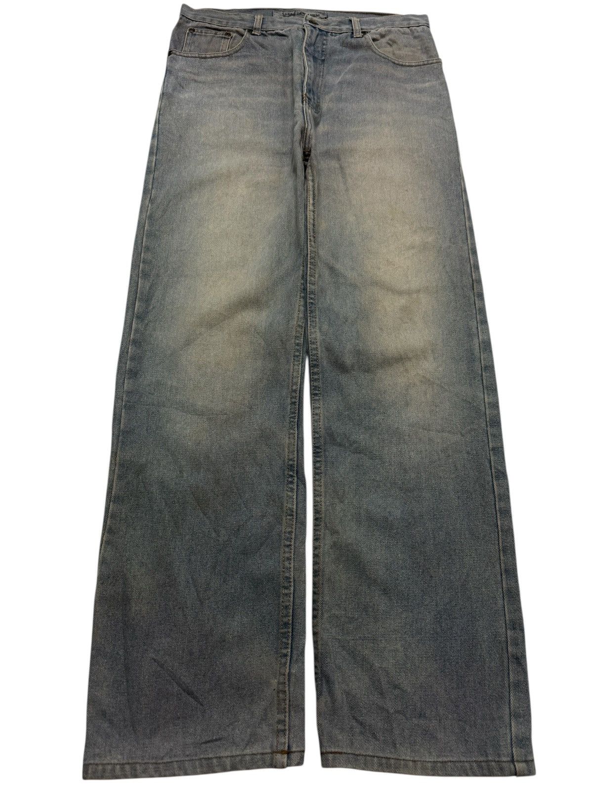 Japanese Brand 💥SICK 90s GARAM DEBUTANT STRAIGHT CUT JEANS MUDMAX JEANS Size US 30 / EU 46 - 2 Thumbnail