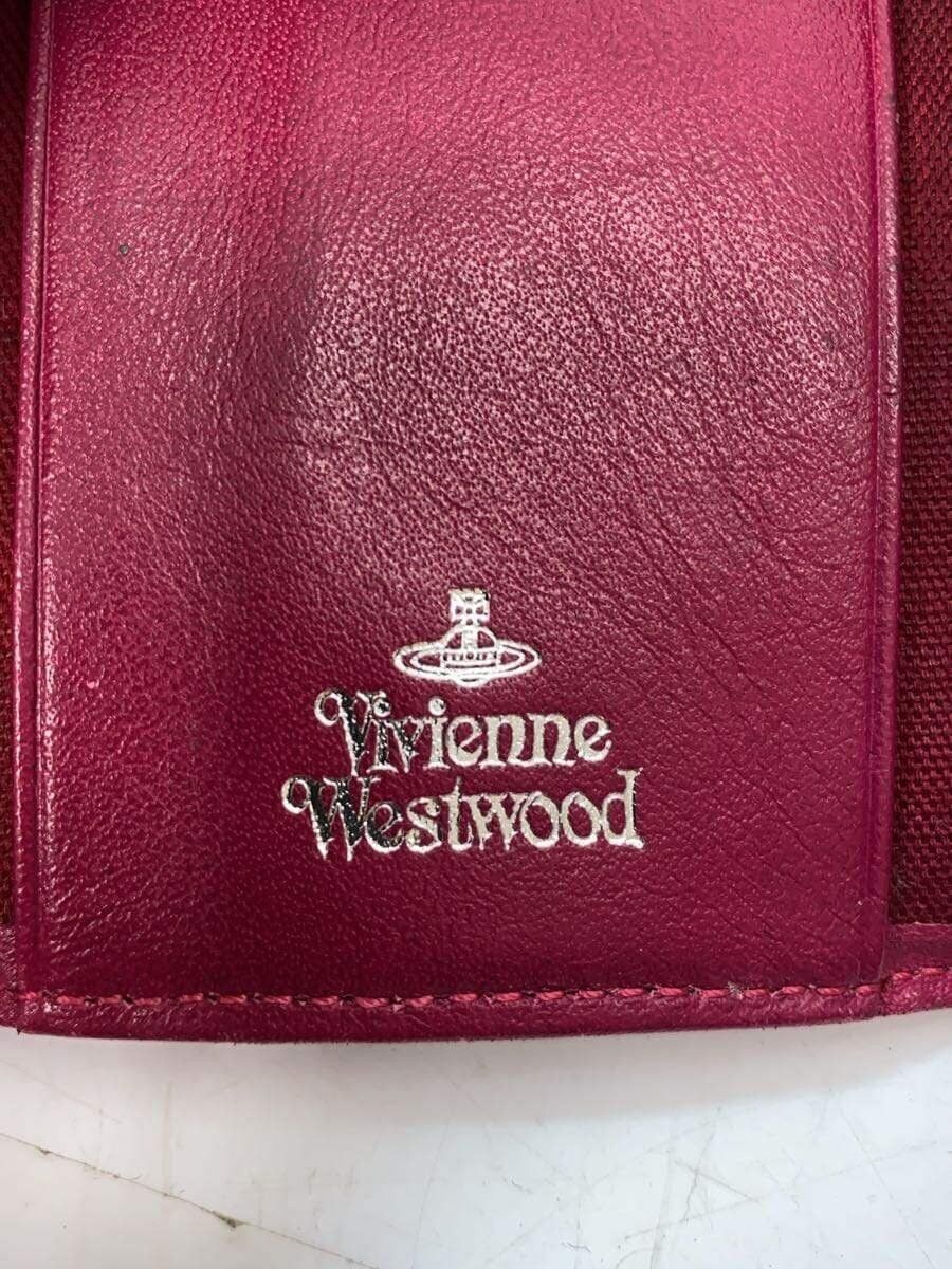 Vivienne Westwood Contrast Stitch Orb Leather Key Case Size ONE SIZE - 7 Thumbnail