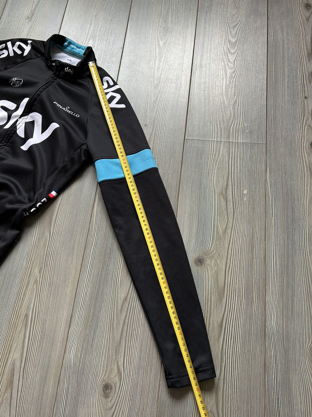 Rapha Rapha Sky Team Long Sleeve Zip Cycle Jersey L Size US L / EU 52-54 / 3 - 18 Thumbnail