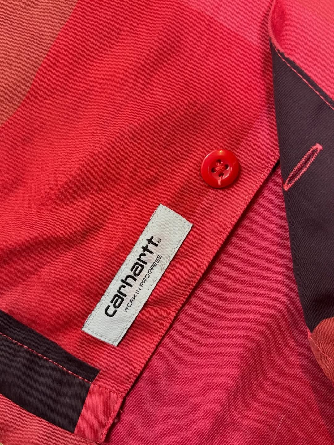 Carhartt Carhartt WIP S/S Geo Shirt – Geo Print / Red Size US L / EU 52-54 / 3 - 6 Thumbnail