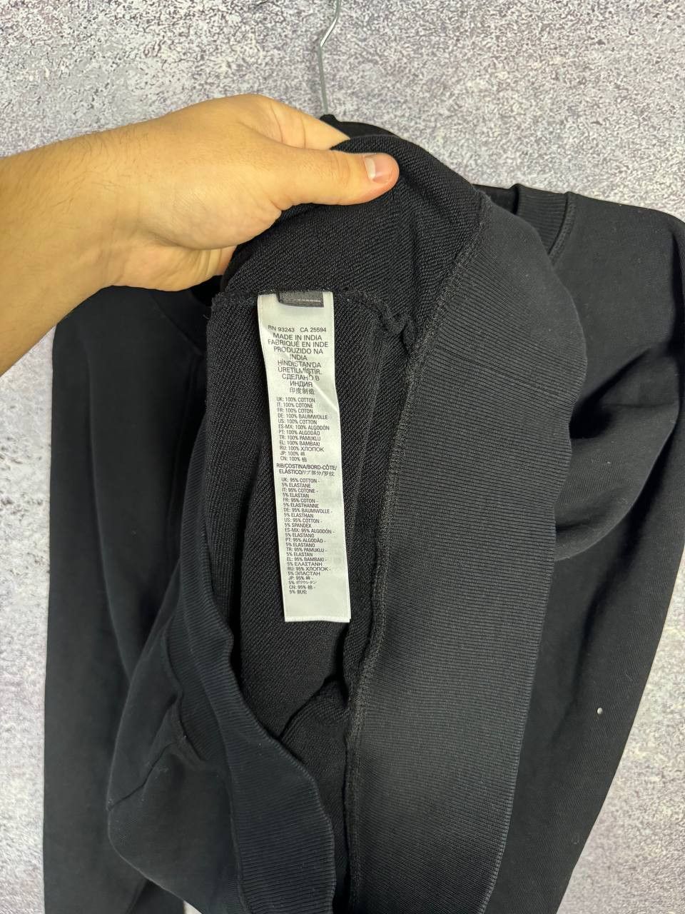 Diesel Diesel Sweatshirt Black Logo Streetwear XL Size Size US XL / EU 56 / 4 - 10 Thumbnail
