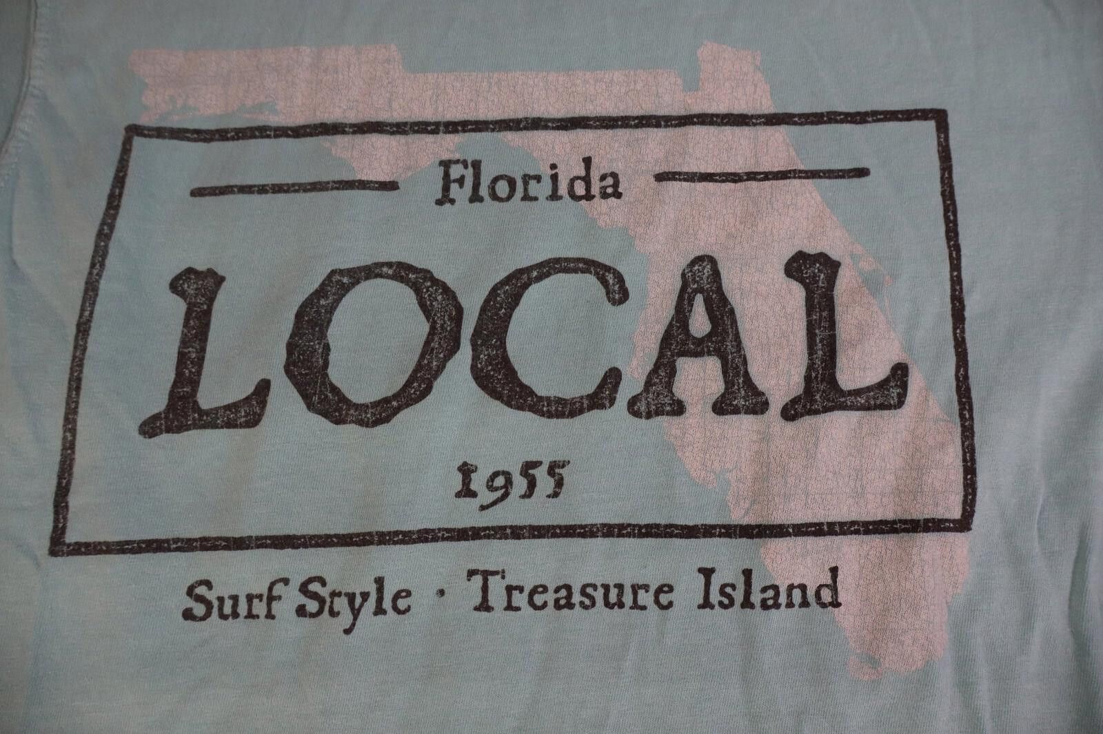 Comfort Colors Men Shirt Small “Florida Local” Treasure St Pete Florida Size US S / EU 44-46 / 1 - 1 Thumbnail