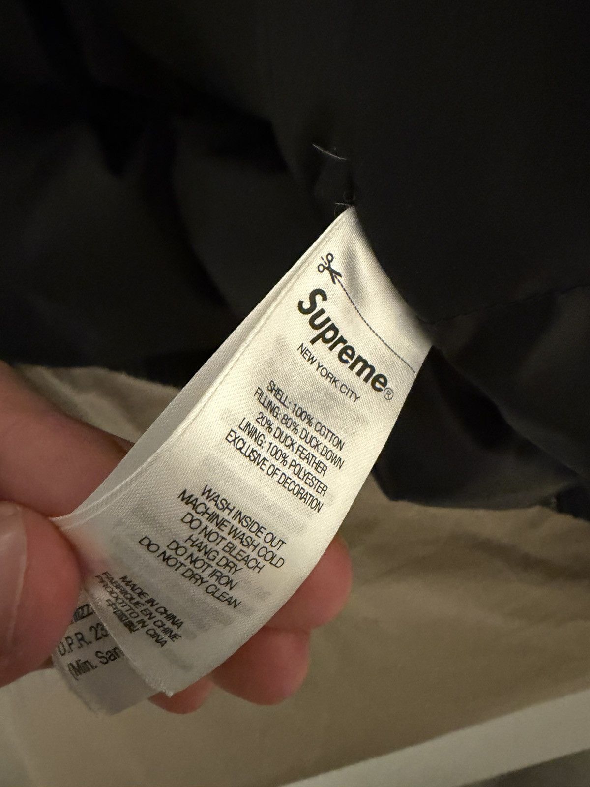 Supreme Supreme Damien Hirst Puffa Jacket, Black Size US L / EU 52-54 / 3 - 9 Thumbnail