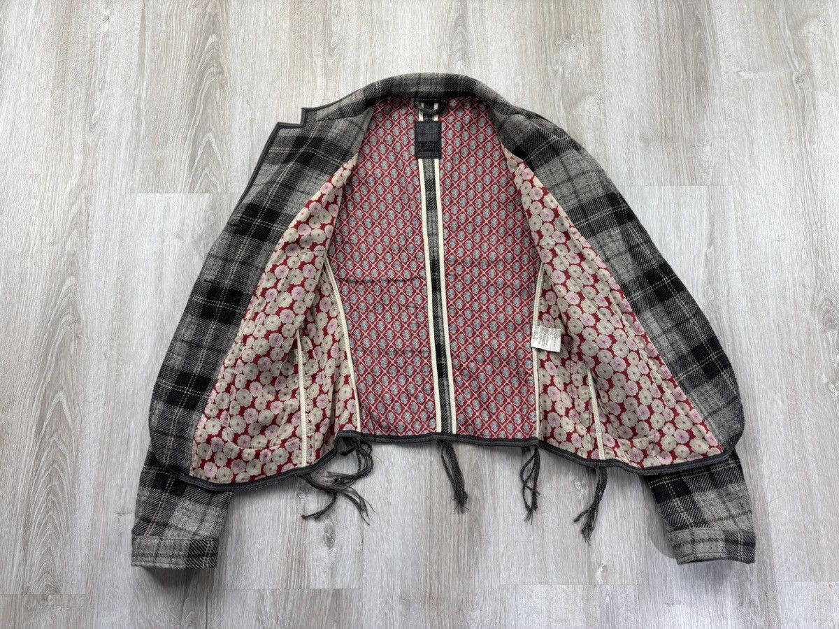 Japanese Brand × Marithe + Francois Girbaud Womens blazer Marithe Francois Girbaud Size 48 Color Gray Size M / US 6-8 / IT 42-44 - 7 Thumbnail