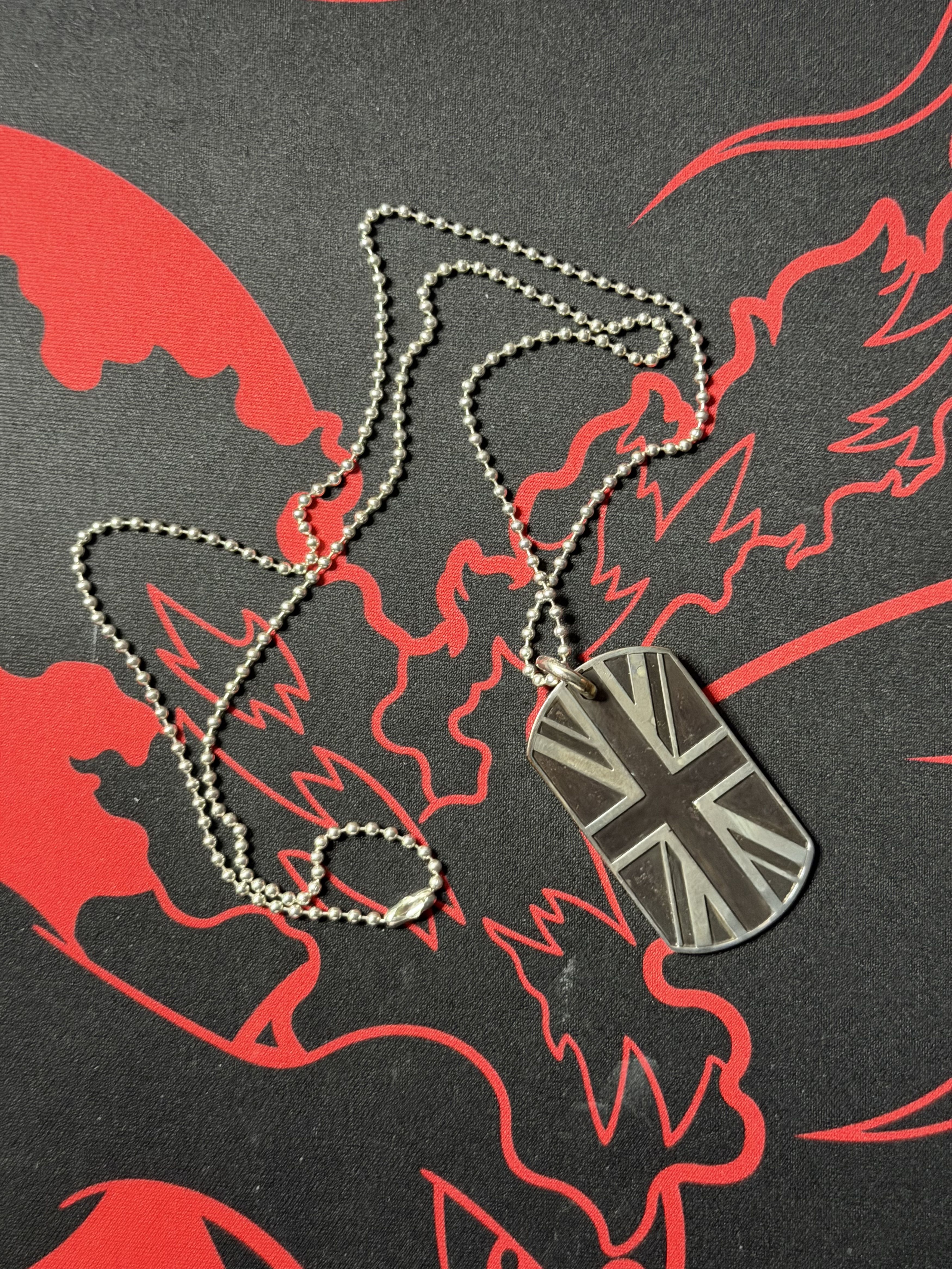 Chrome Hearts Chrome Hearts Union Jack Dog Tag Size ONE SIZE - 1 Thumbnail