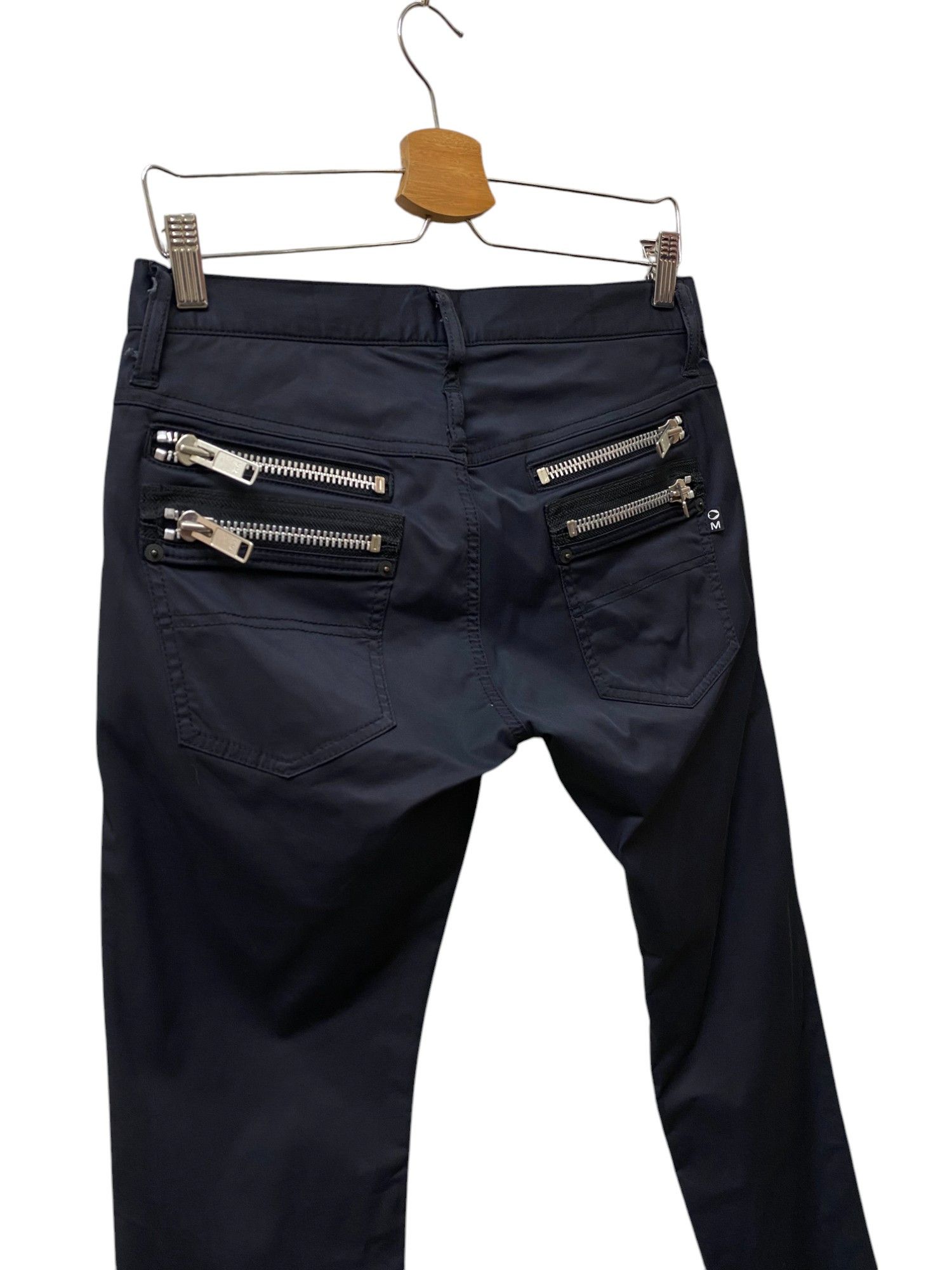 Issey Miyake × Morgan Homme Morgan Homme SUPERBLACK Issey Miyake bondage zipper lowrise Size US 28 / EU 44 - 7 Thumbnail