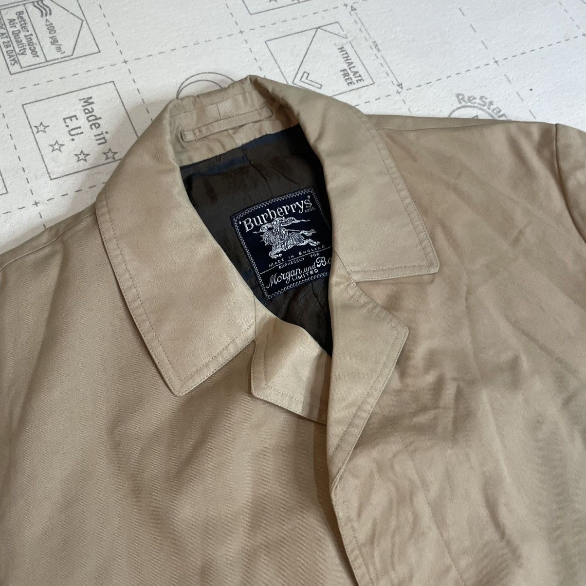 Burberry Burberry Trench Coat jacket Nova Check made in england Size US XL / EU 56 / 4 - 8 Thumbnail