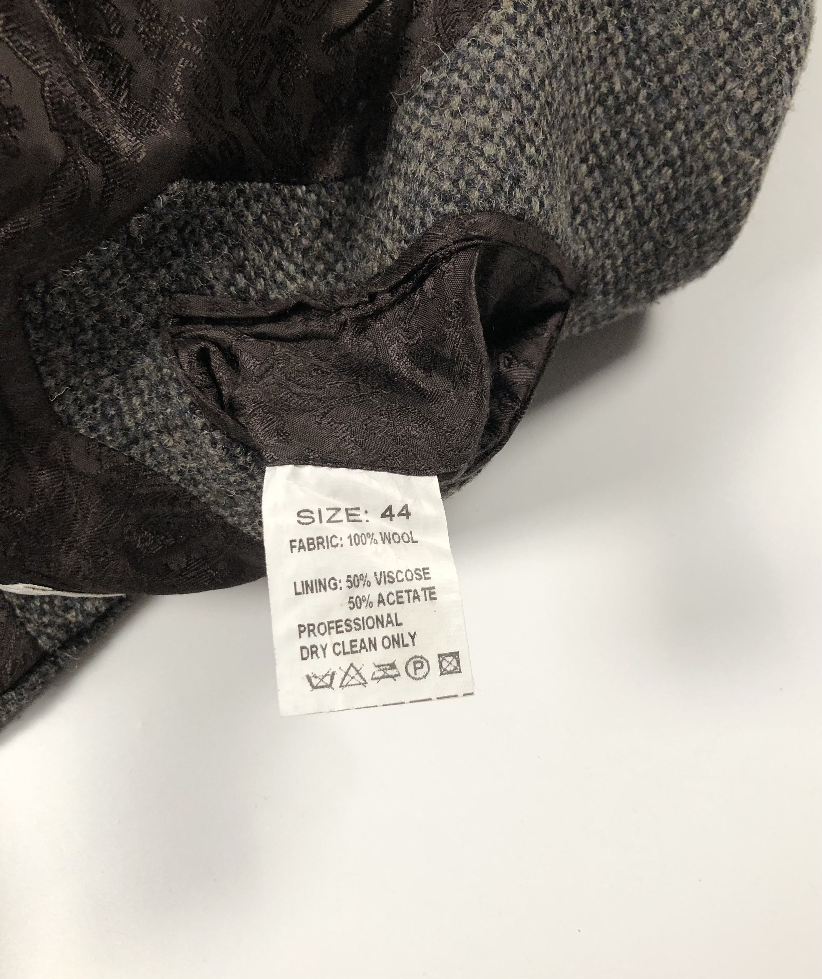 Harris Tweed Harris Tweed Hand Woven Wool Suit Size 44R - 8 Thumbnail