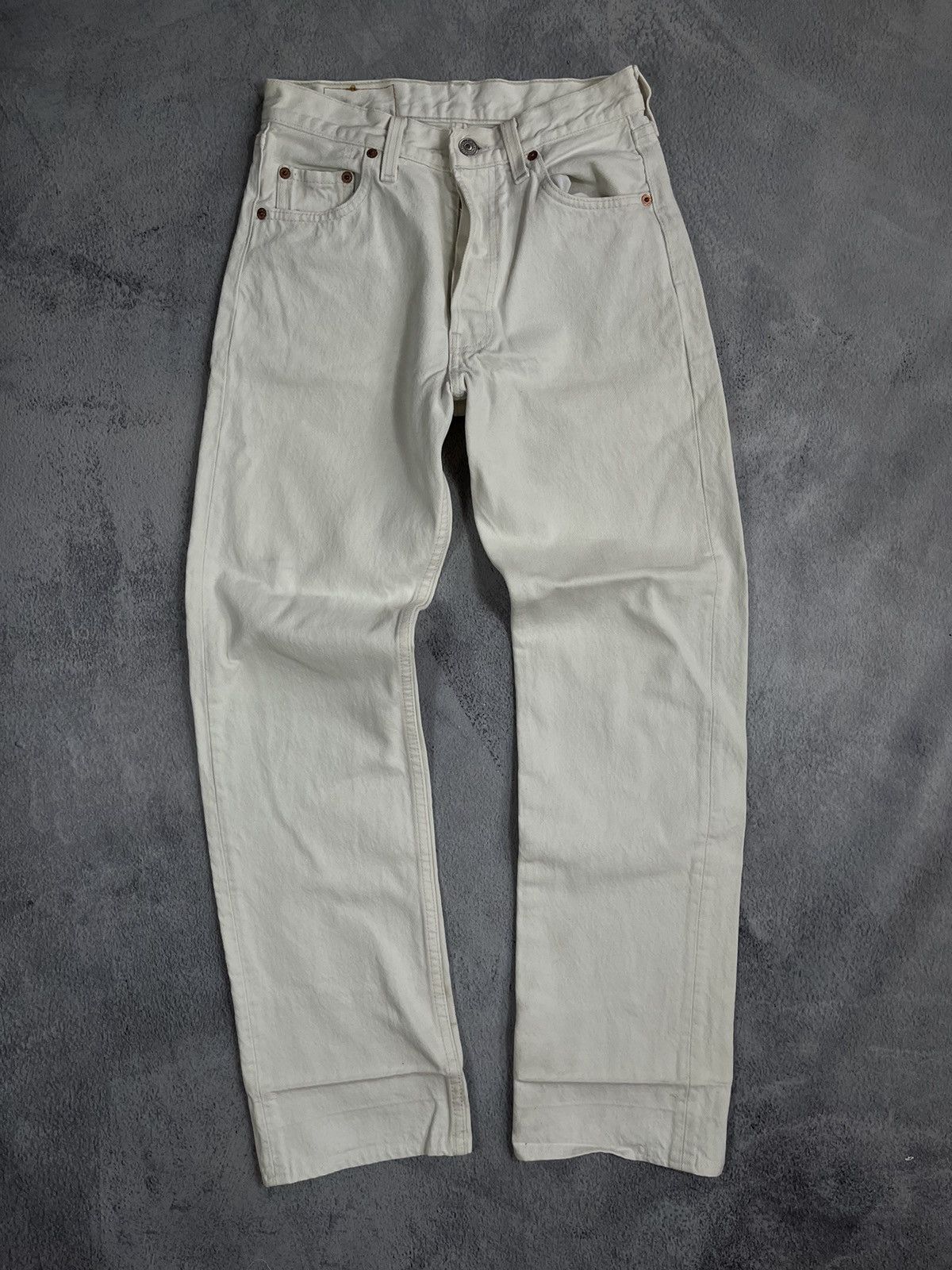 Levi's × Vintage Vintage 90sMade In USA Levi’s 501 denim jeans streetwear Size 28" / US 6 / IT 42 - 2 Thumbnail