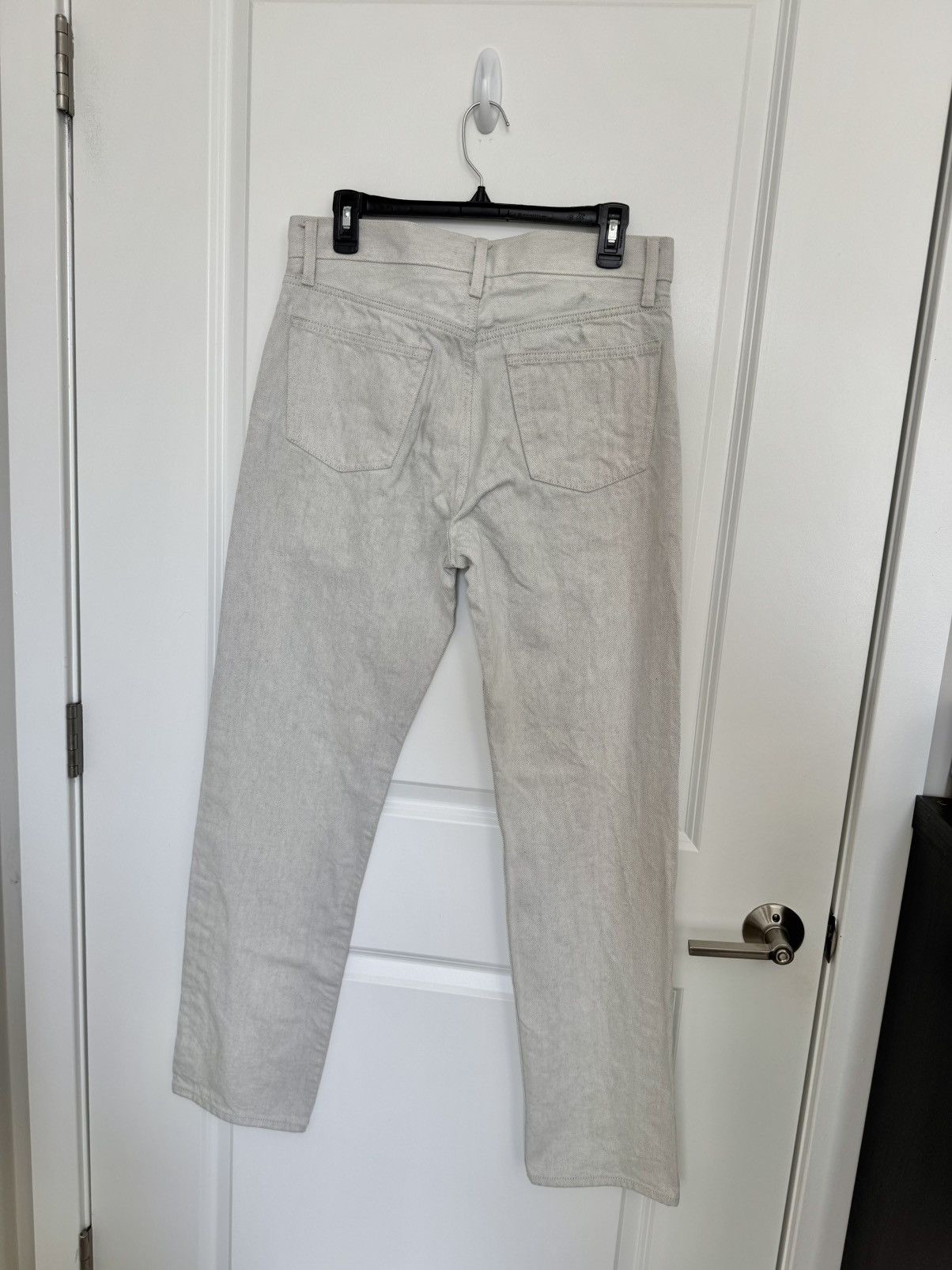 Helmut Lang × Uniqlo helmut lang uniqlo white denim Size US 30 / EU 46 - 3 Thumbnail