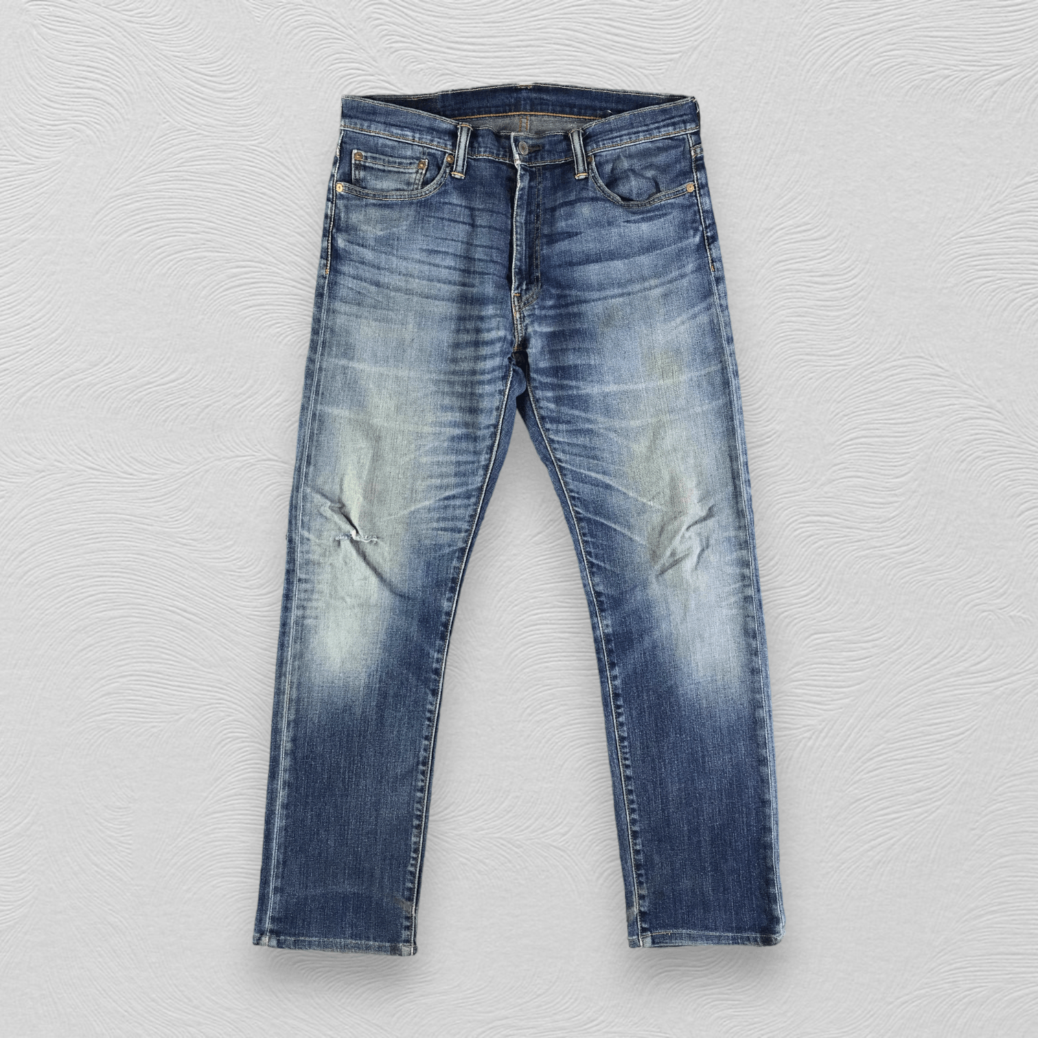 Levi's Levis 513 Jeans Faded Blue Denim KJ2369 Size US 34 / EU 50 - 1 Thumbnail