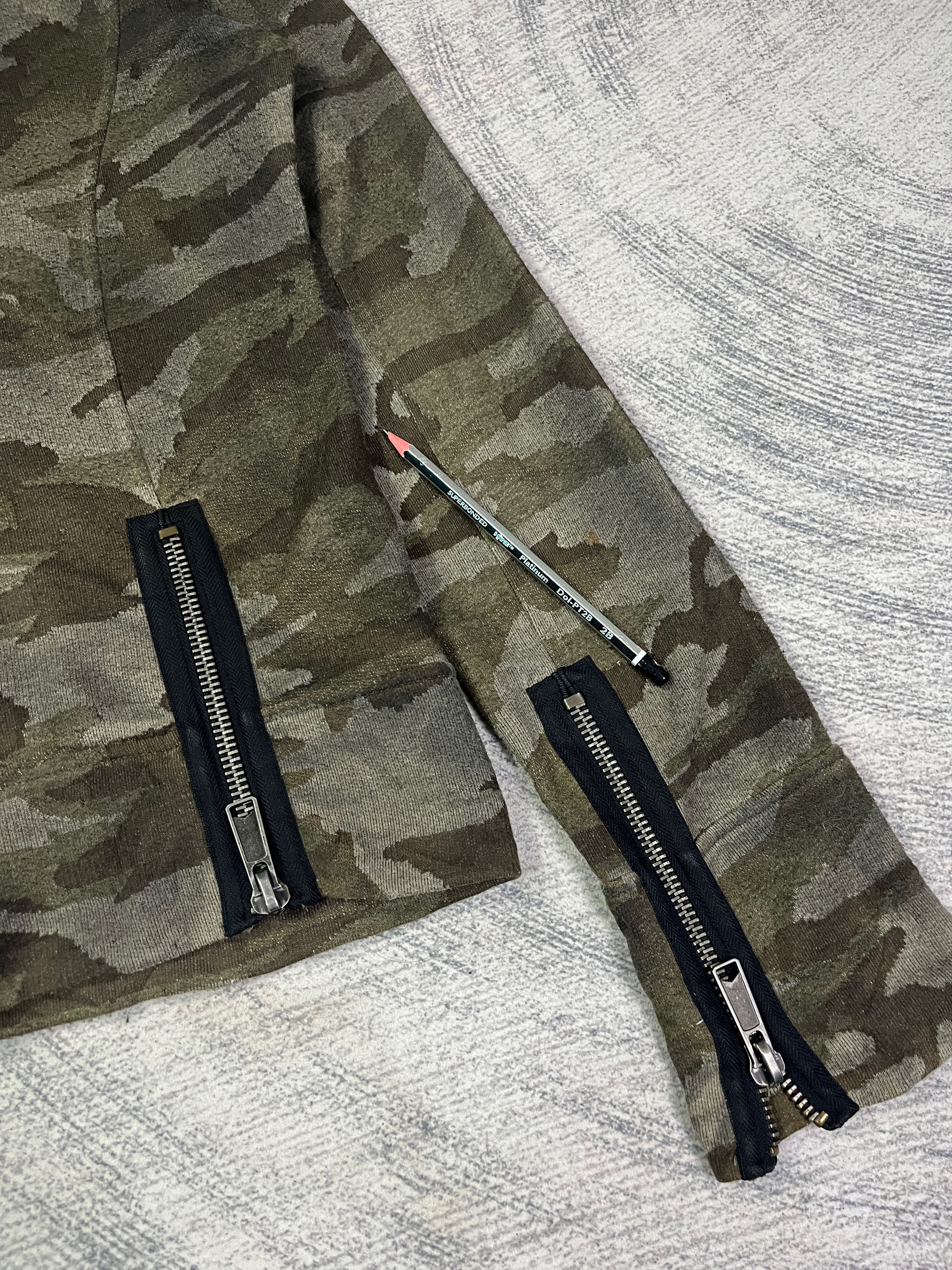 BUFFALO BOBS Buffalo Bobs Camo Military Style Zip Up Hoodie Size US M / EU 48-50 / 2 - 15 Thumbnail