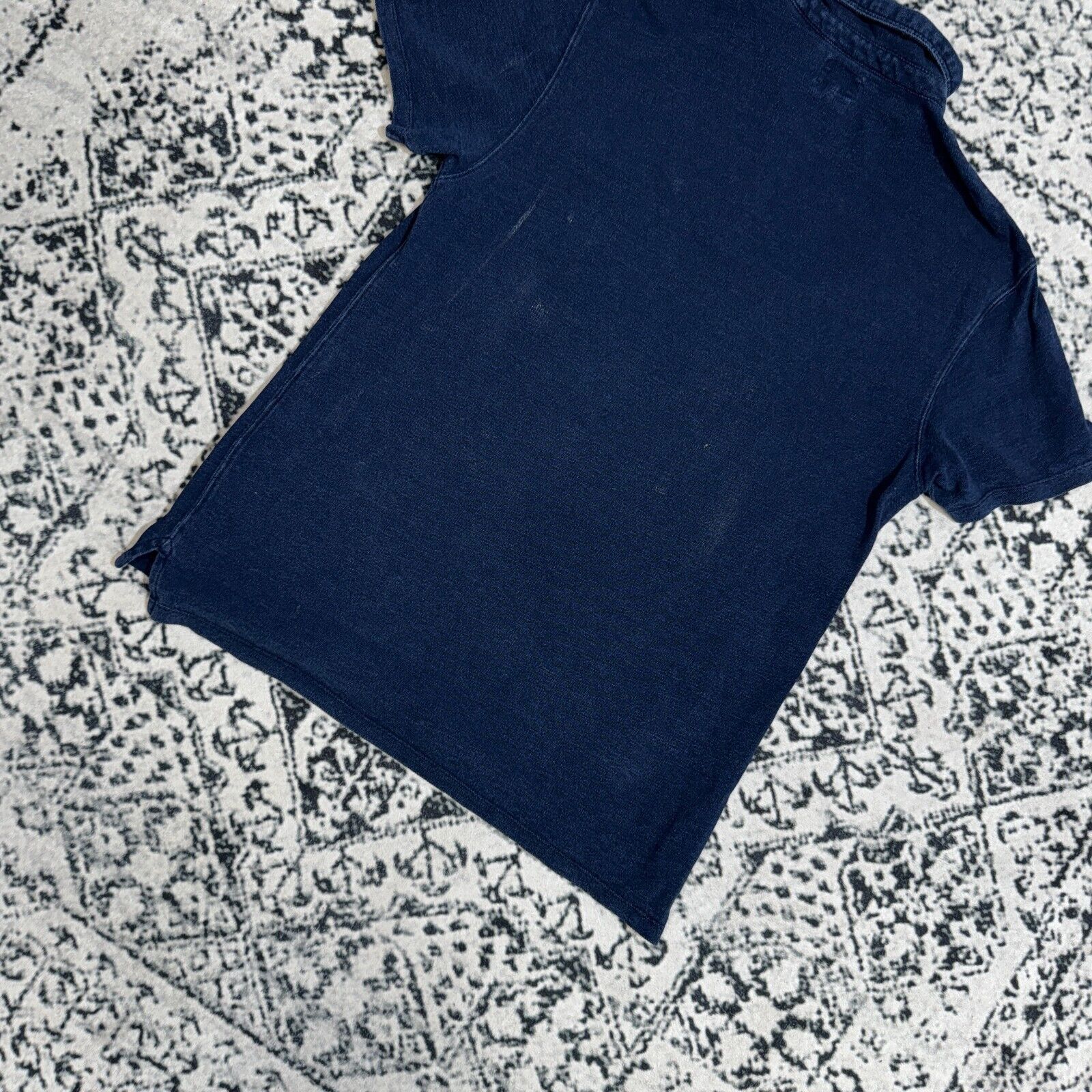 Levi's × Vintage Vintage Levi’s Unisex Navy Cotton Polo Shirt Size L Y2K 90s Size US L / EU 52-54 / 3 - 8 Thumbnail