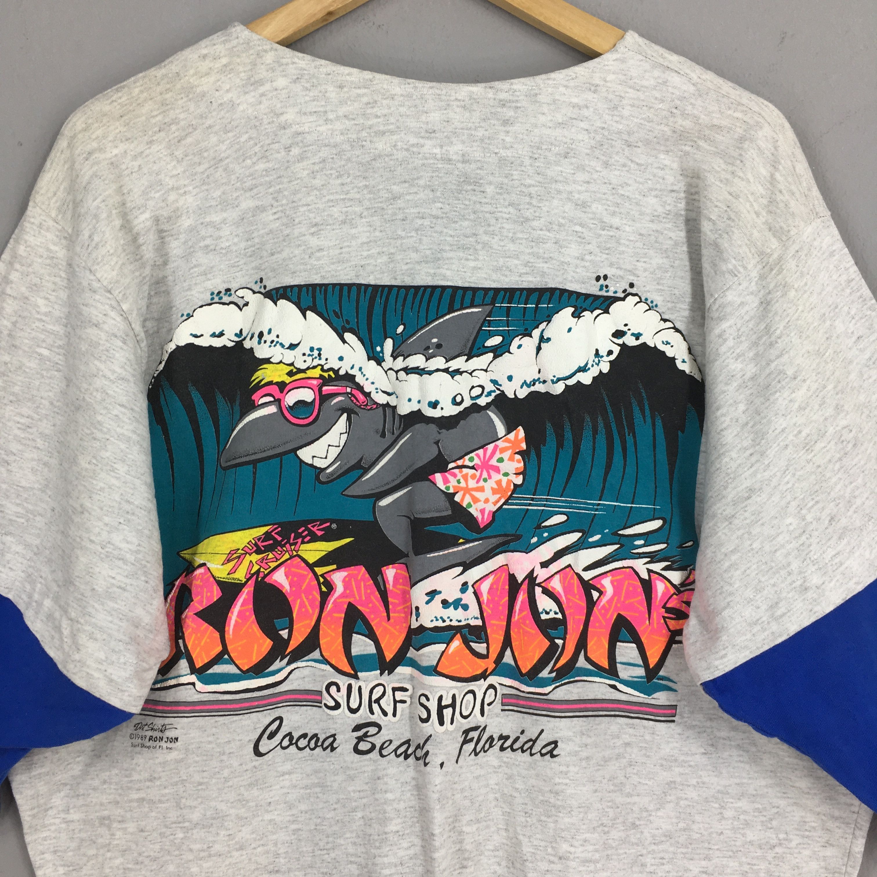 Ron Jon Surf Shop × Vintage Vintage Ron Jon Surf Shop Baseball Shirt Large Size US L / EU 52-54 / 3 - 2 Thumbnail