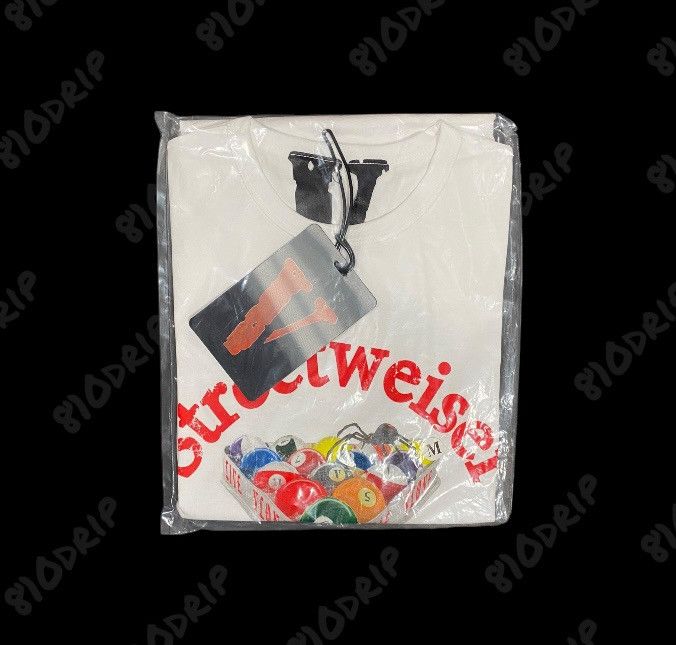 Vlone Vlone Streetweiser White Tee (M) Size US M / EU 48-50 / 2 - 3 Thumbnail