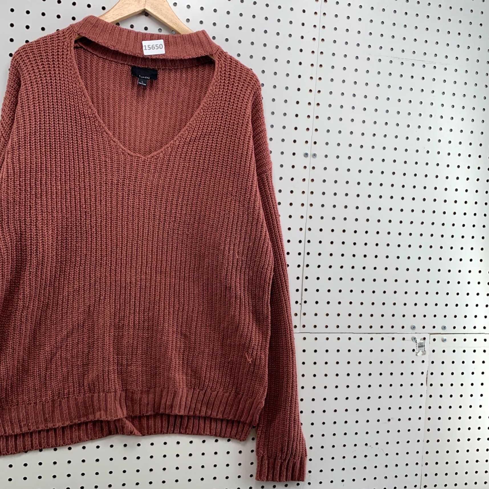 Anthropologie Anthropologie Lumiere Knit Sweater Womens Long Sleeve Open V-Neck Ladies Large Size L / US 10 / IT 46 - 4 Thumbnail