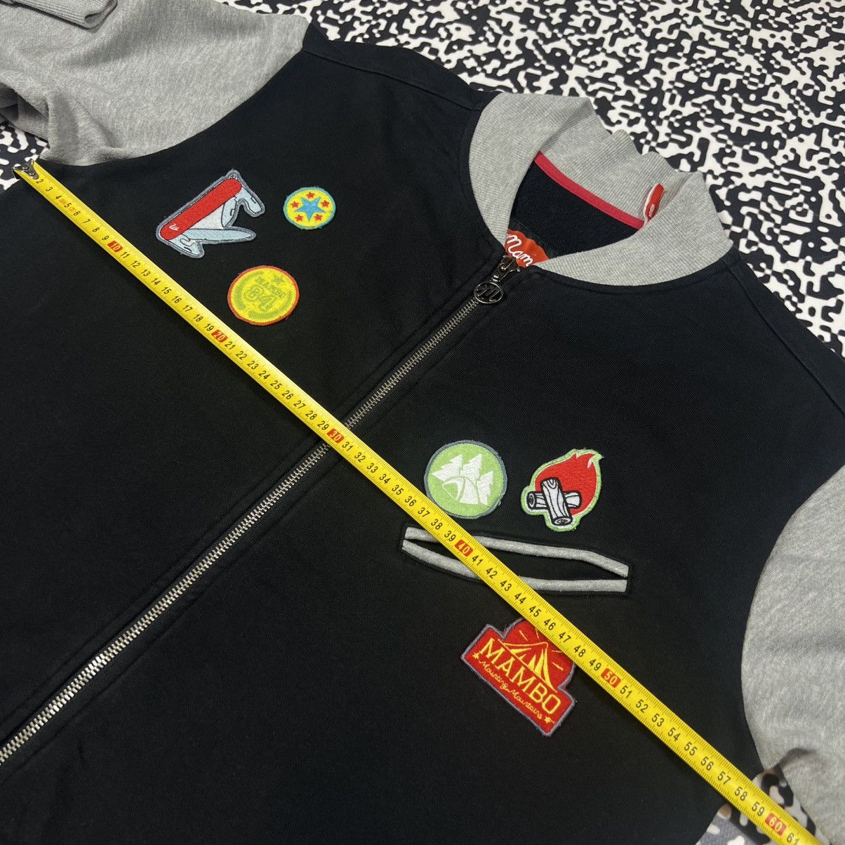 Mambo Vintage Y2K Mambo Surf Patchwork Style Zip Sweatshirt Bomber Size US M / EU 48-50 / 2 - 20 Thumbnail