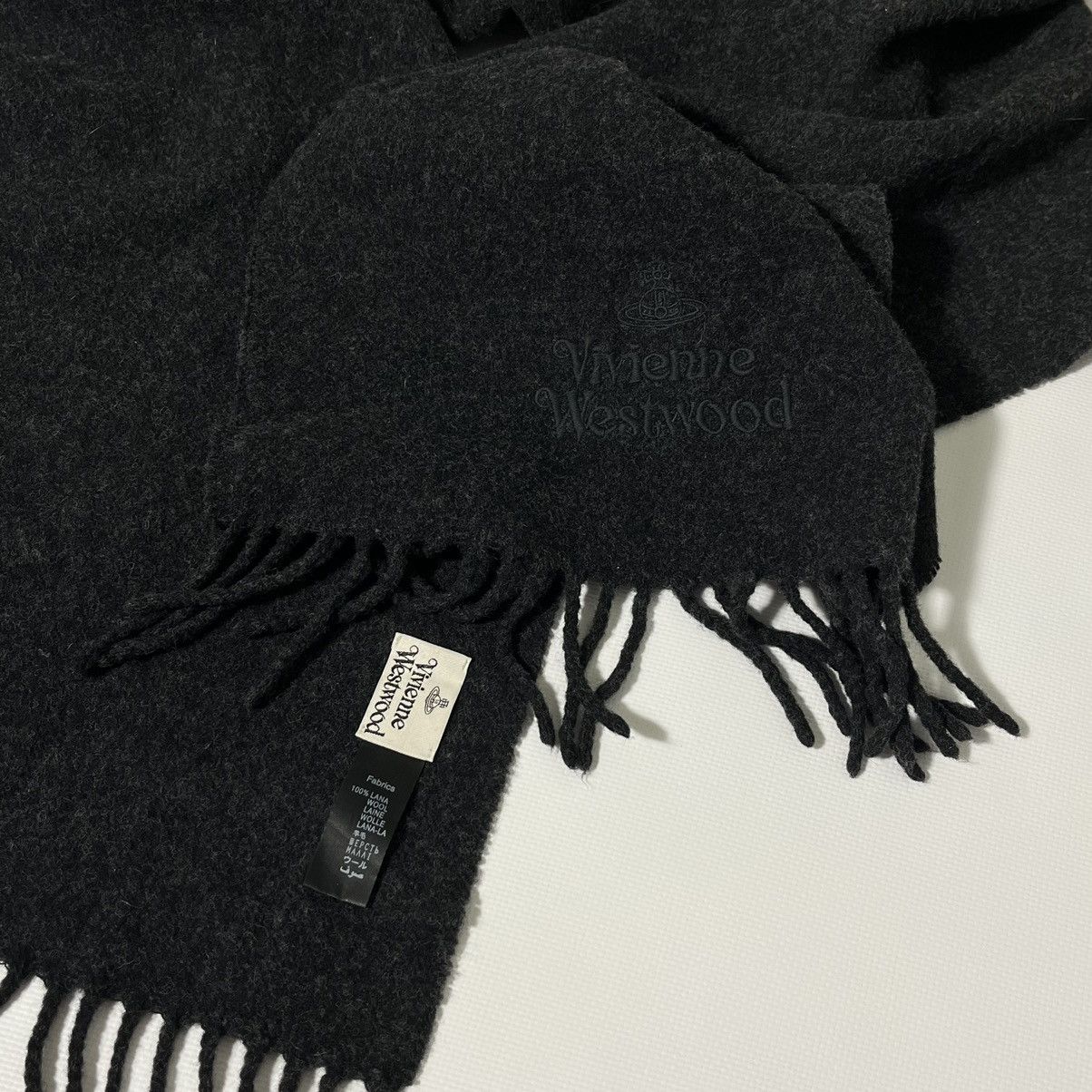 Vintage × Vivienne Westwood Vivienne Westwood Vintage Wool Scarf Size ONE SIZE - 3 Thumbnail
