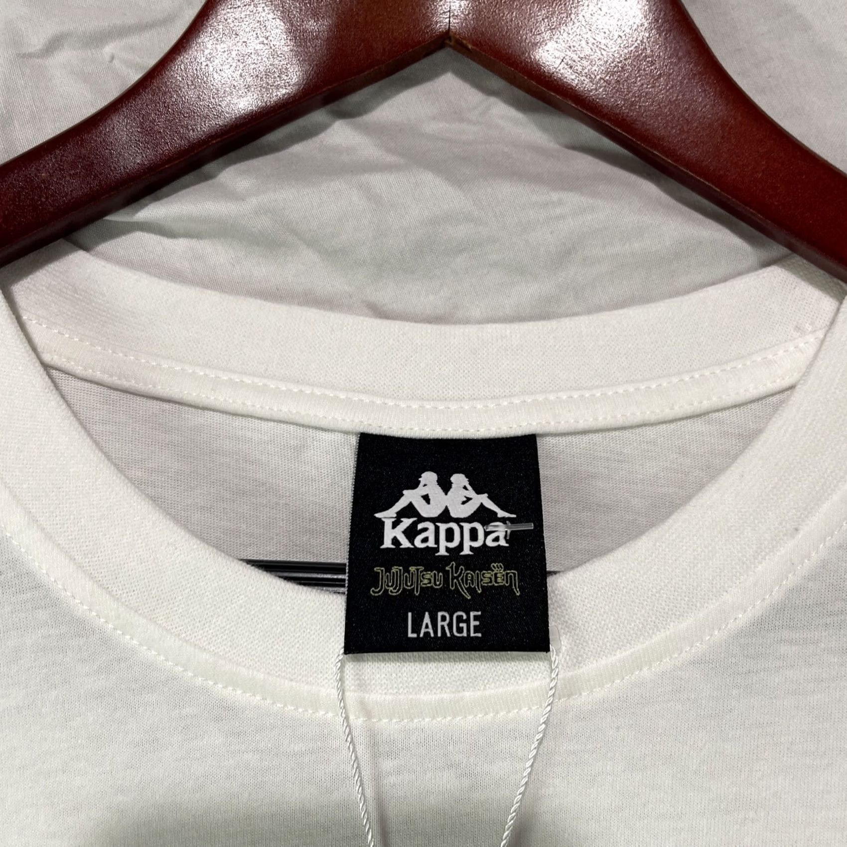 Kappa Jujutsu Kaisen Shirt Mens Large Kappa White Anime Short Sleeve Pullover Tee Size US L / EU 52-54 / 3 - 7 Thumbnail
