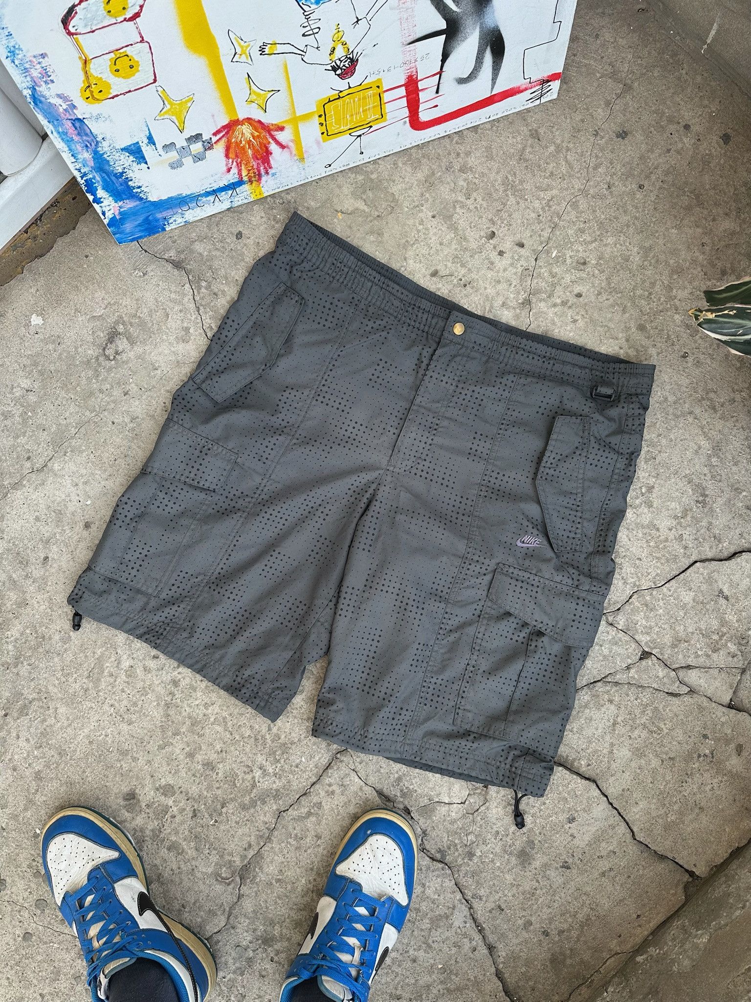 Nike Vintage Nike Air cargo shorts size L y2k Size US 34 / EU 50 - 5 Thumbnail