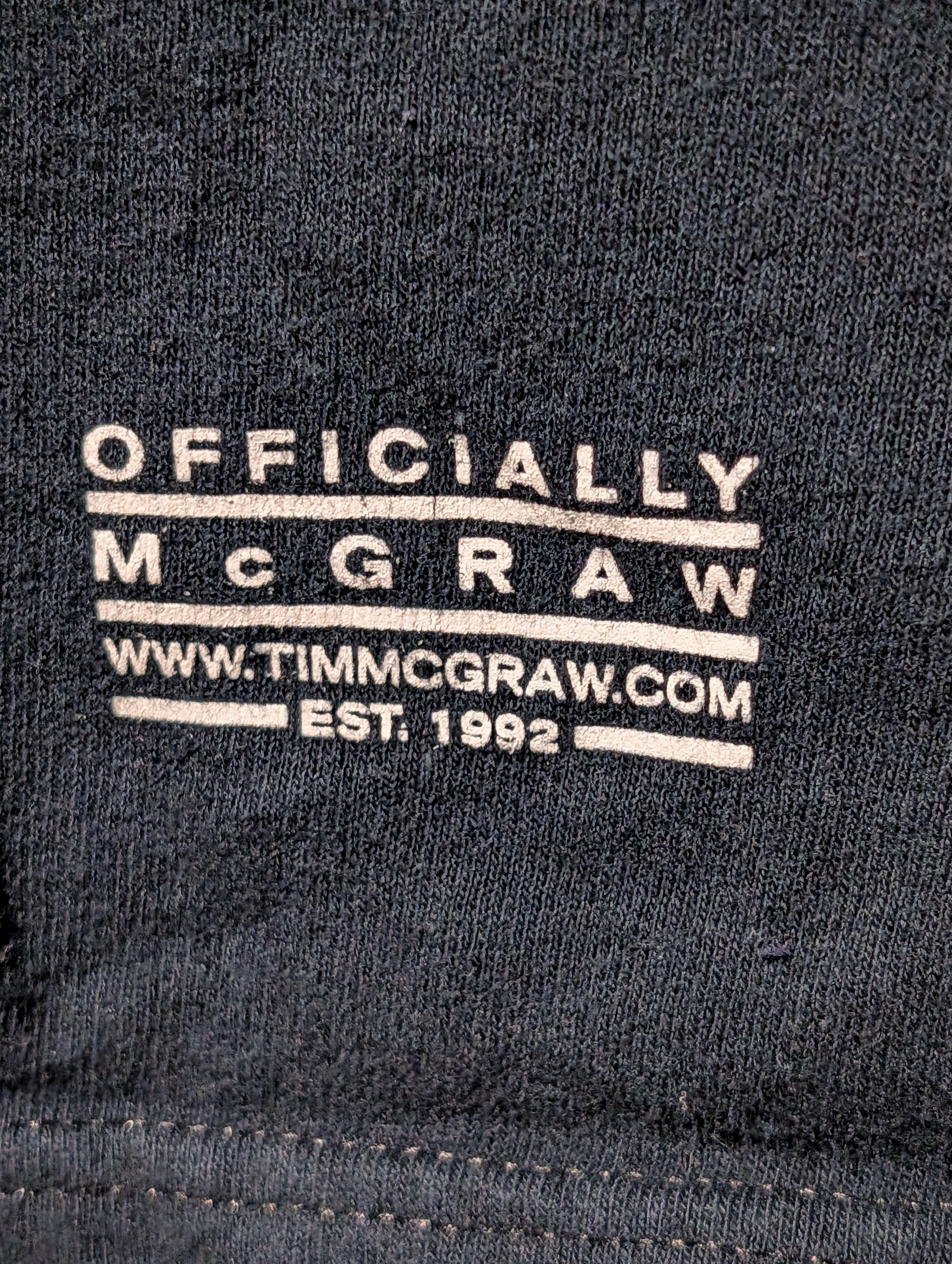 Band Tees Vintage 2004 Tim McGraw Hance Hall Doctors Tour T-Shirt Size US L / EU 52-54 / 3 - 3 Thumbnail