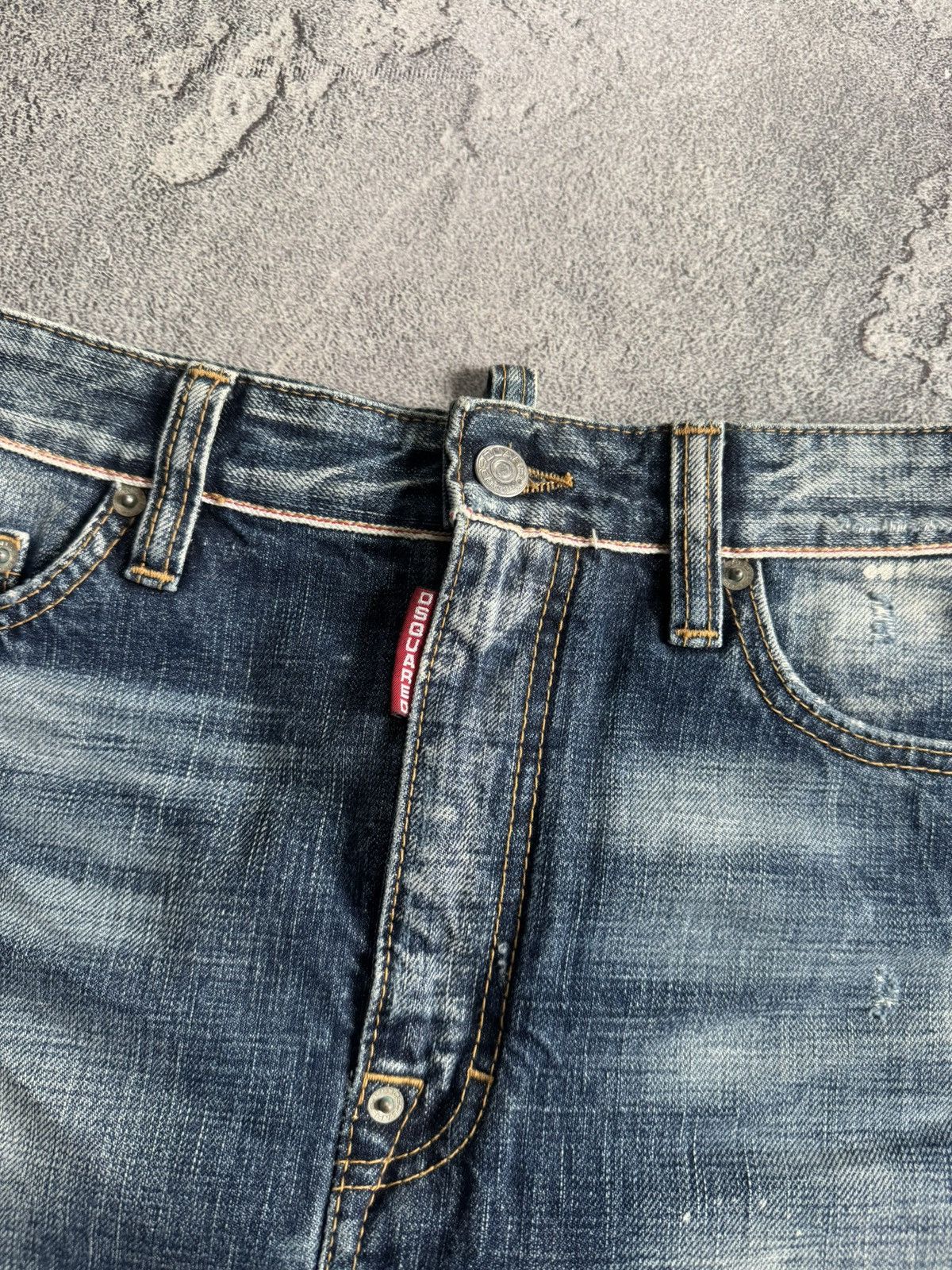 Dsquared2 Dsquared2 42size retro mini denim skirt avantgarde LGB Y2K Size 28" / US 6 / IT 42 - 11 Thumbnail
