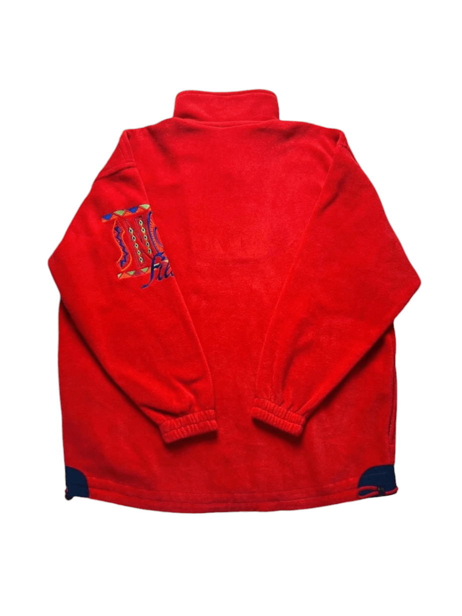 Fila Sweatshirt fleece polartec Fila Snow vintage Size US XL / EU 56 / 4 - 4 Thumbnail
