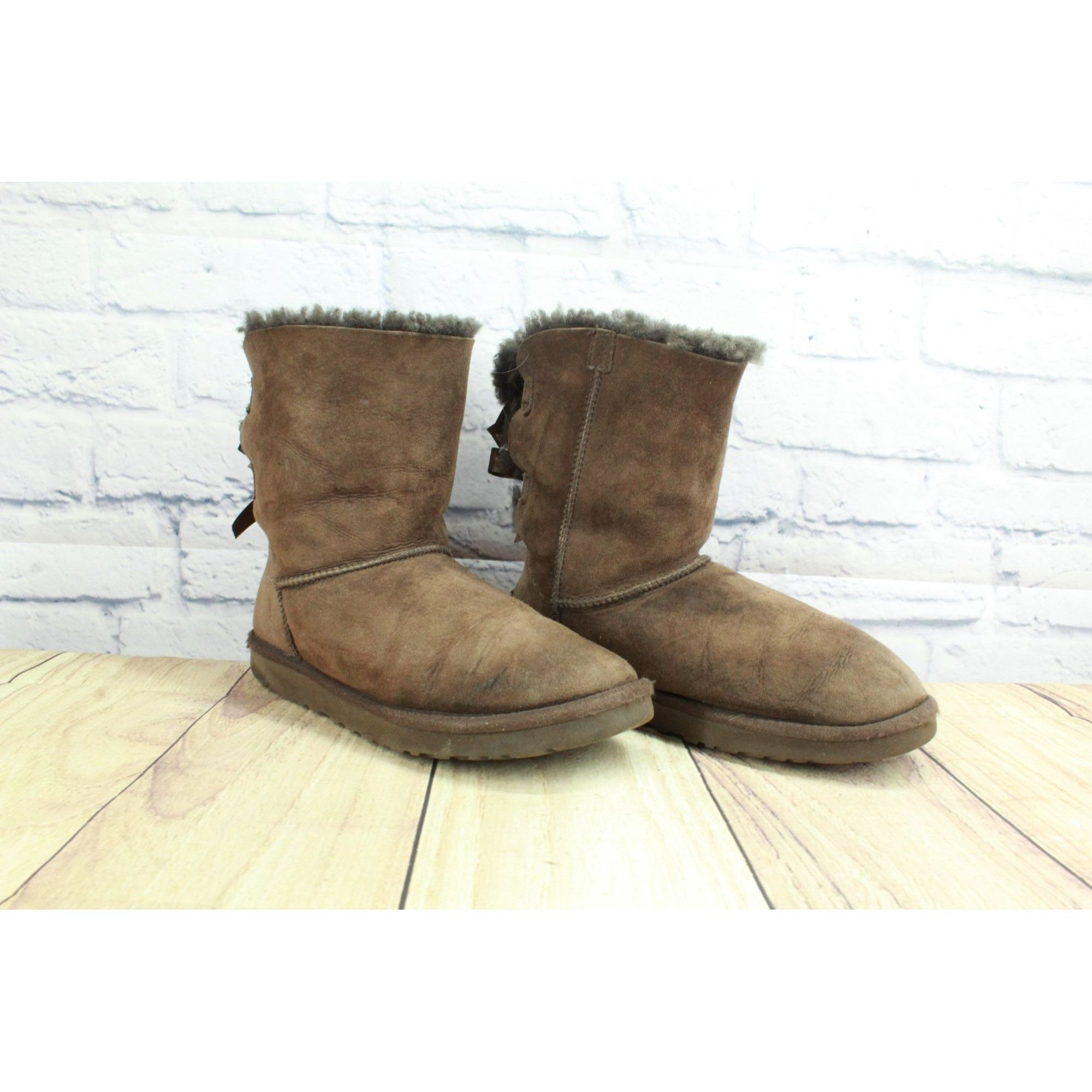 Ugg UGG Australia Bailey Bow Women's Shearling Winter Boots Size US 8 / IT 38 - 3 Thumbnail