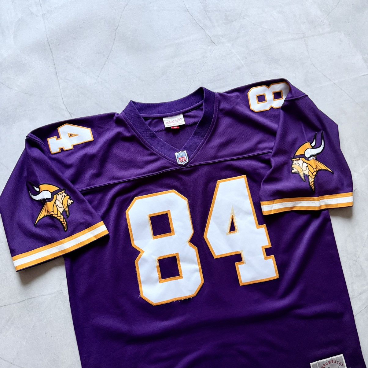 Mitchell & Ness Mitchell & Ness NFL Jersey Minnesota Vikings 84 Randy Moss Size US XL / EU 56 / 4 - 3 Thumbnail