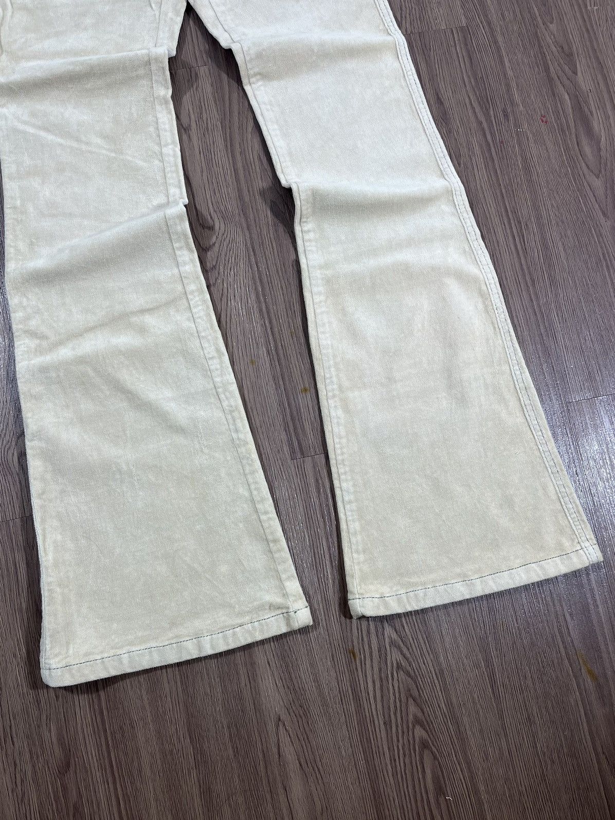 EGOIST EGOIST Y2K Oriental Corduroy Bootcut Flared Pants Size US 31 - 8 Thumbnail