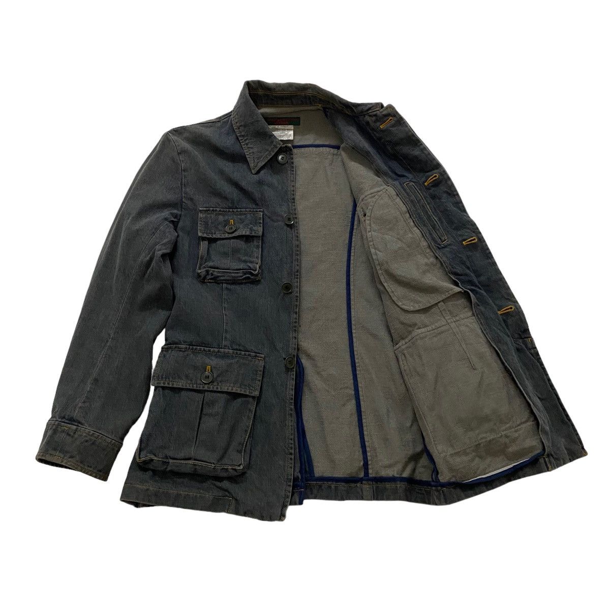 Vintage ⚡️Katharine Hamnett London four pocket denim style jacket Size US M / EU 48-50 / 2 - 10 Thumbnail