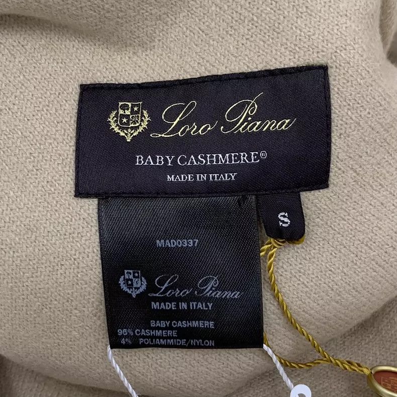 Loro Piana LORO PIANA Brown cashmere hooded cloak with double-sided t Size S / US 4 / IT 40 - 5 Thumbnail