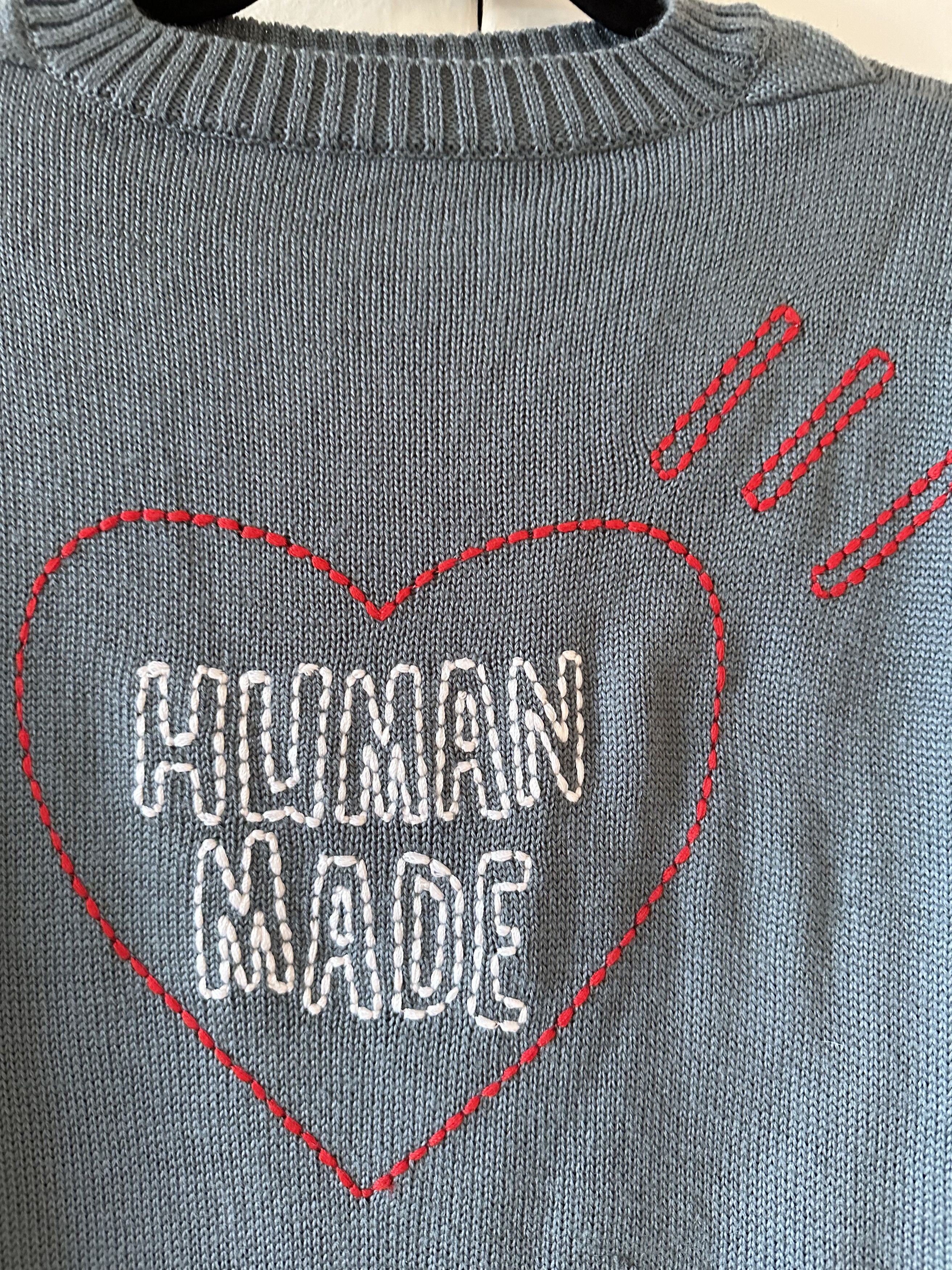 Human Made Human Made Heart Knit Sweater Size US M / EU 48-50 / 2 - 2 Thumbnail