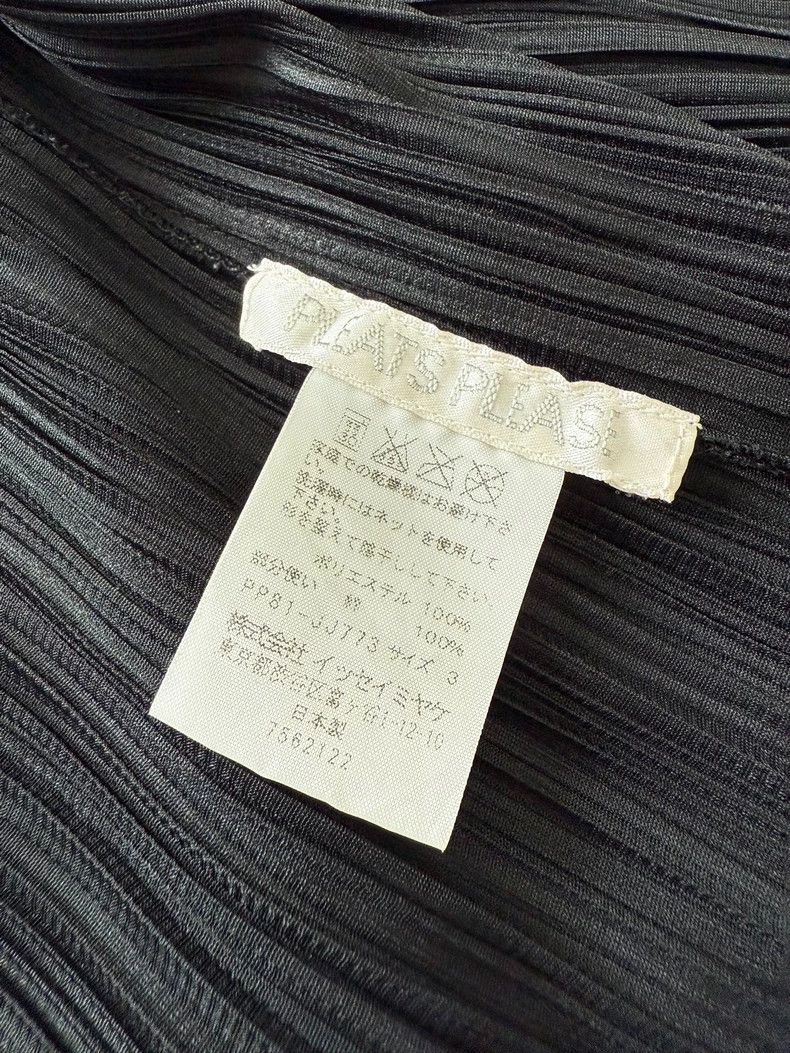 Issey Miyake Issey Miyake size:3 Black lace shirt Size XS / US 0-2 / IT 36-38 - 3 Thumbnail