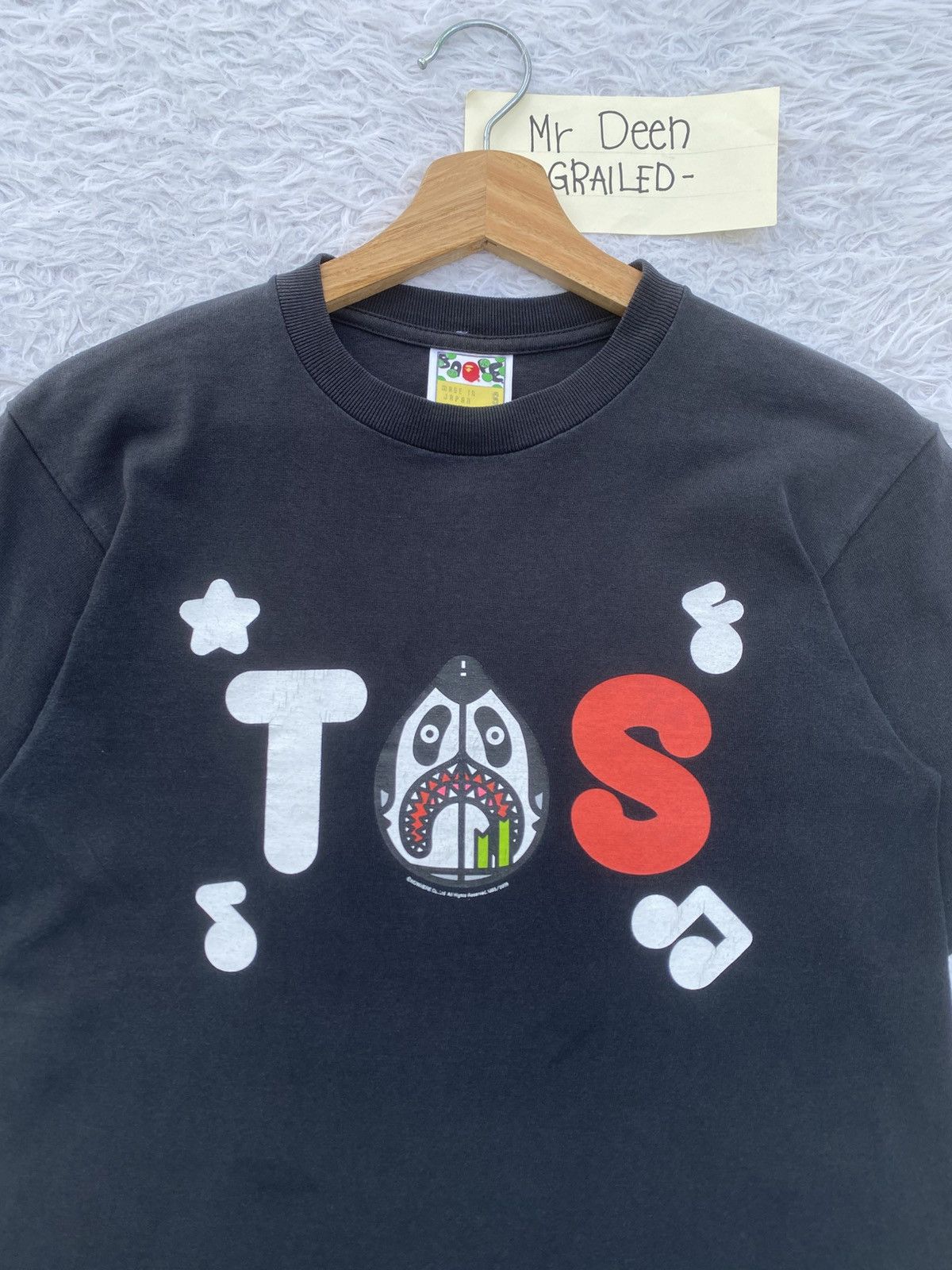 Rare Bape Panda Shark Teriyaki Source 2009 Tshirt