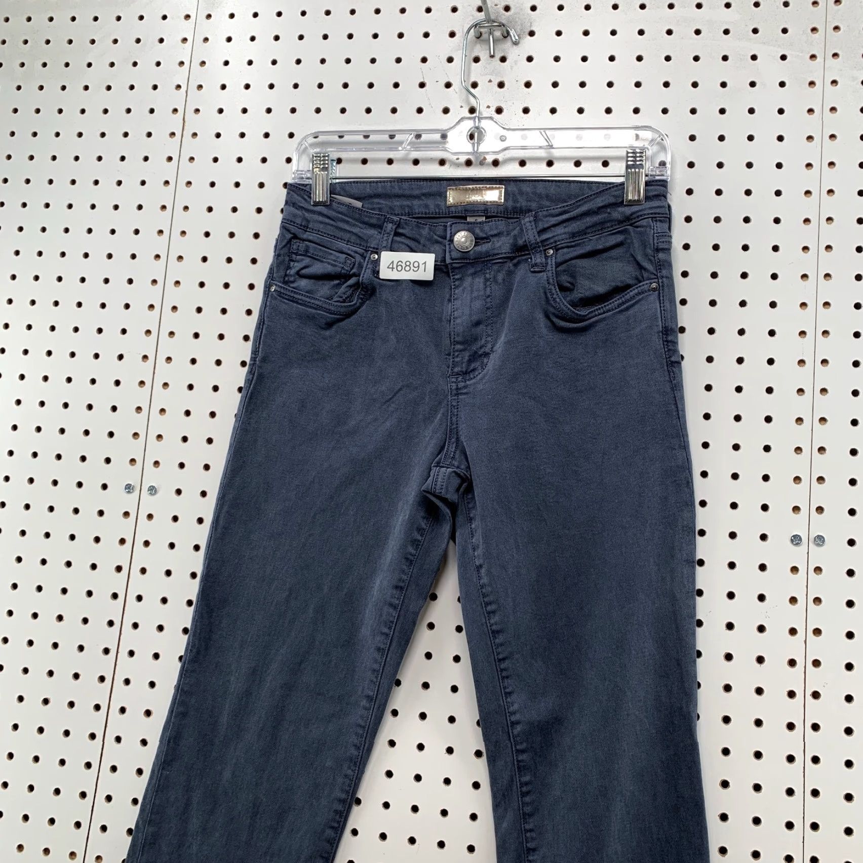 Vintage KUT From The Kloth Pants Womens 6 Blue Amy Crop Straight Leg 29x24 Cropped Cropped Pants Womens 6 Blue Amy Crop Straight Leg 29x24 Size 28" / US 6 / IT 42 - 4 Thumbnail
