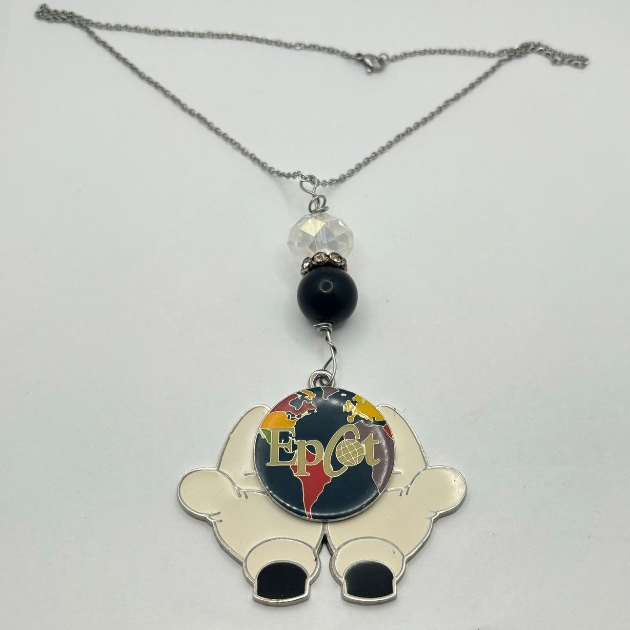 Disney Blue & Black Epcot Disney Necklace Size ONE SIZE - 3 Thumbnail