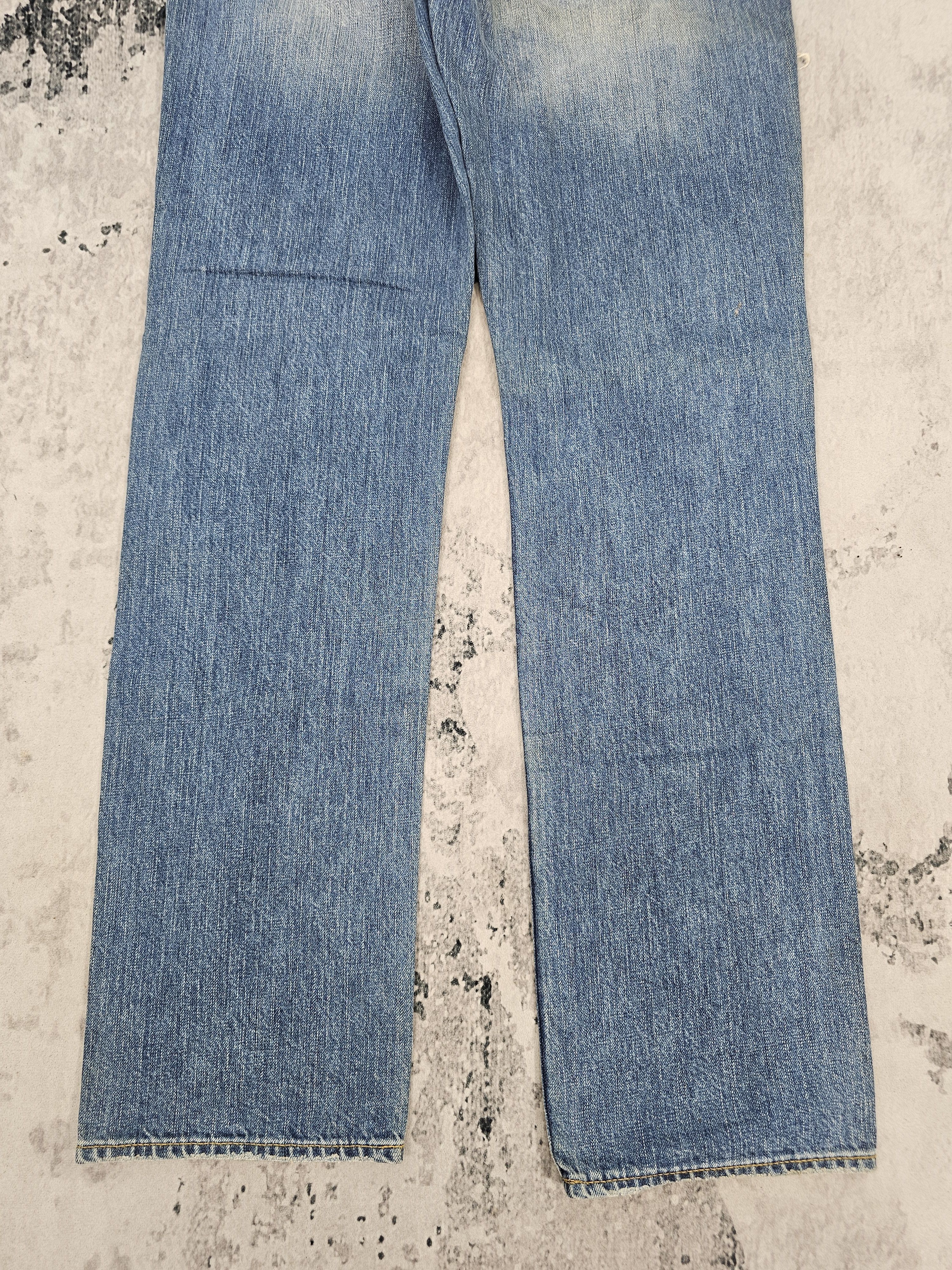 MOUSSY AZUL By Moussy Distressed Rockers Design Jean JB0299 Size 34 Size US 34 / EU 50 - 4 Thumbnail
