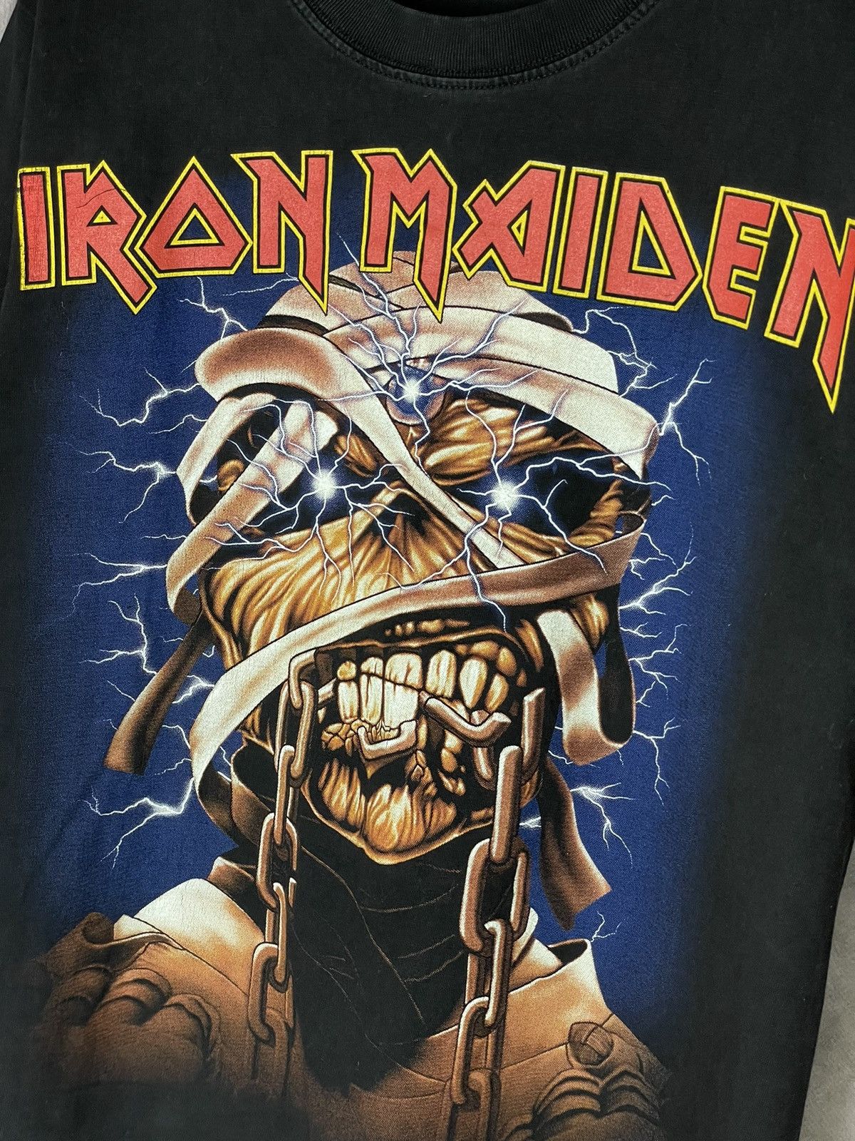 Band Tees × Iron Maiden × Vintage Iron Maiden Killers Vintage Rock Band T-Shirt Tee 90s Size US S / EU 44-46 / 1 - 10 Thumbnail