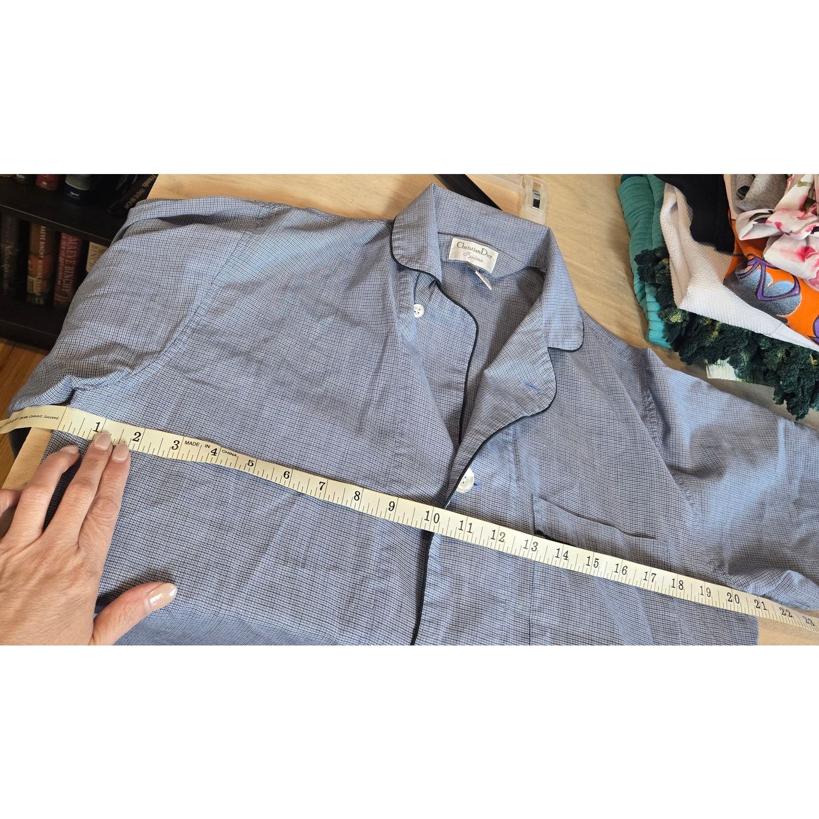 Dior Christian Dior Pyjama top sz Small Size US S / EU 44-46 / 1 - 7 Thumbnail