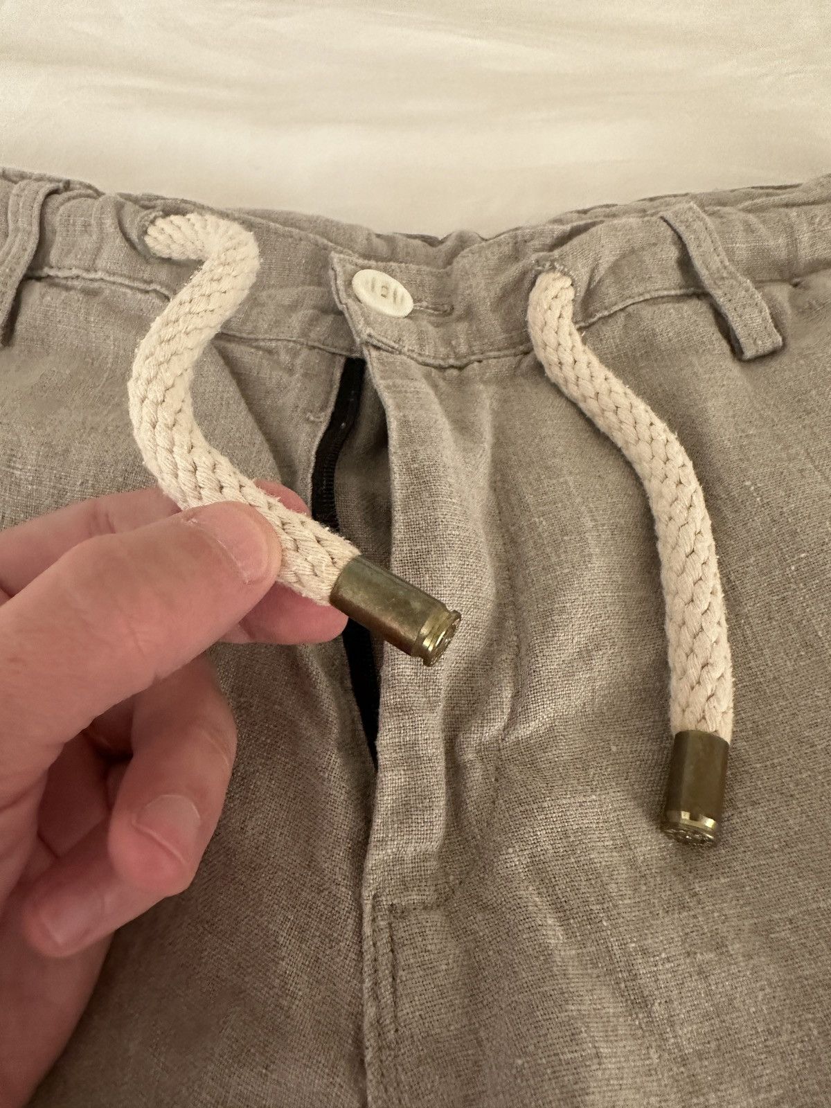 Vintage VKTRBLAK linen jogger, Sz. 32 Size US 32 / EU 48 - 2 Thumbnail