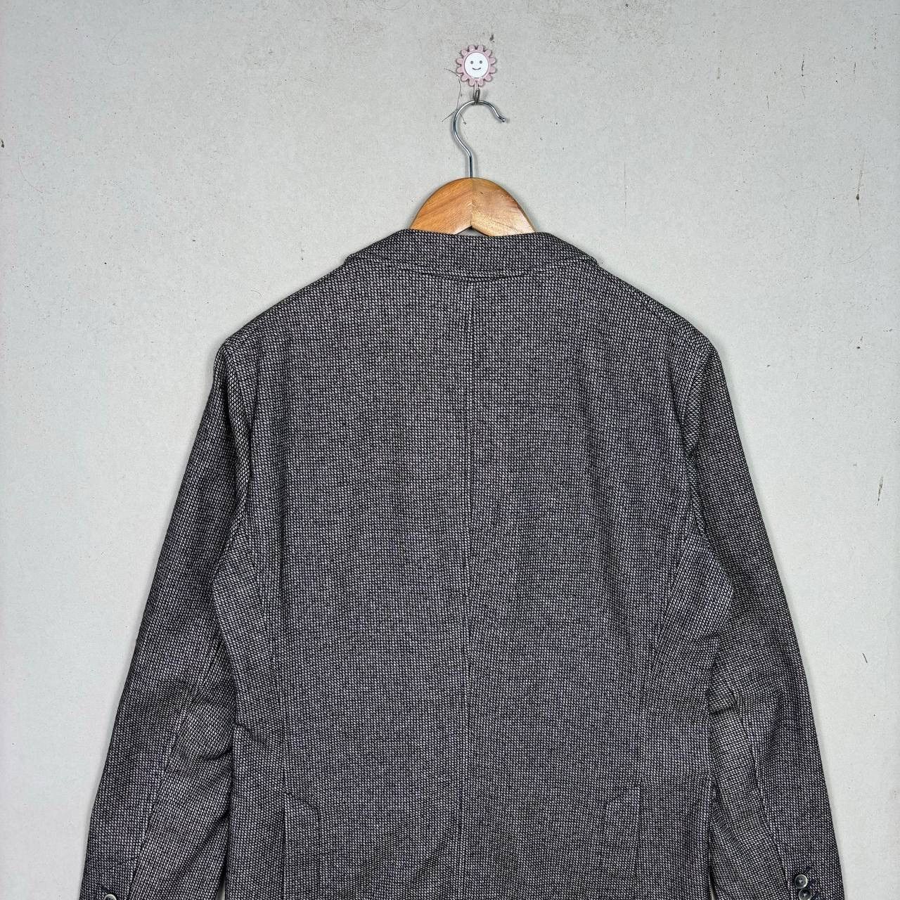 Hugo Boss Hugo Boss Slim Fit Blazer Jacket Gray Wool Blend Size 50S - 5 Thumbnail