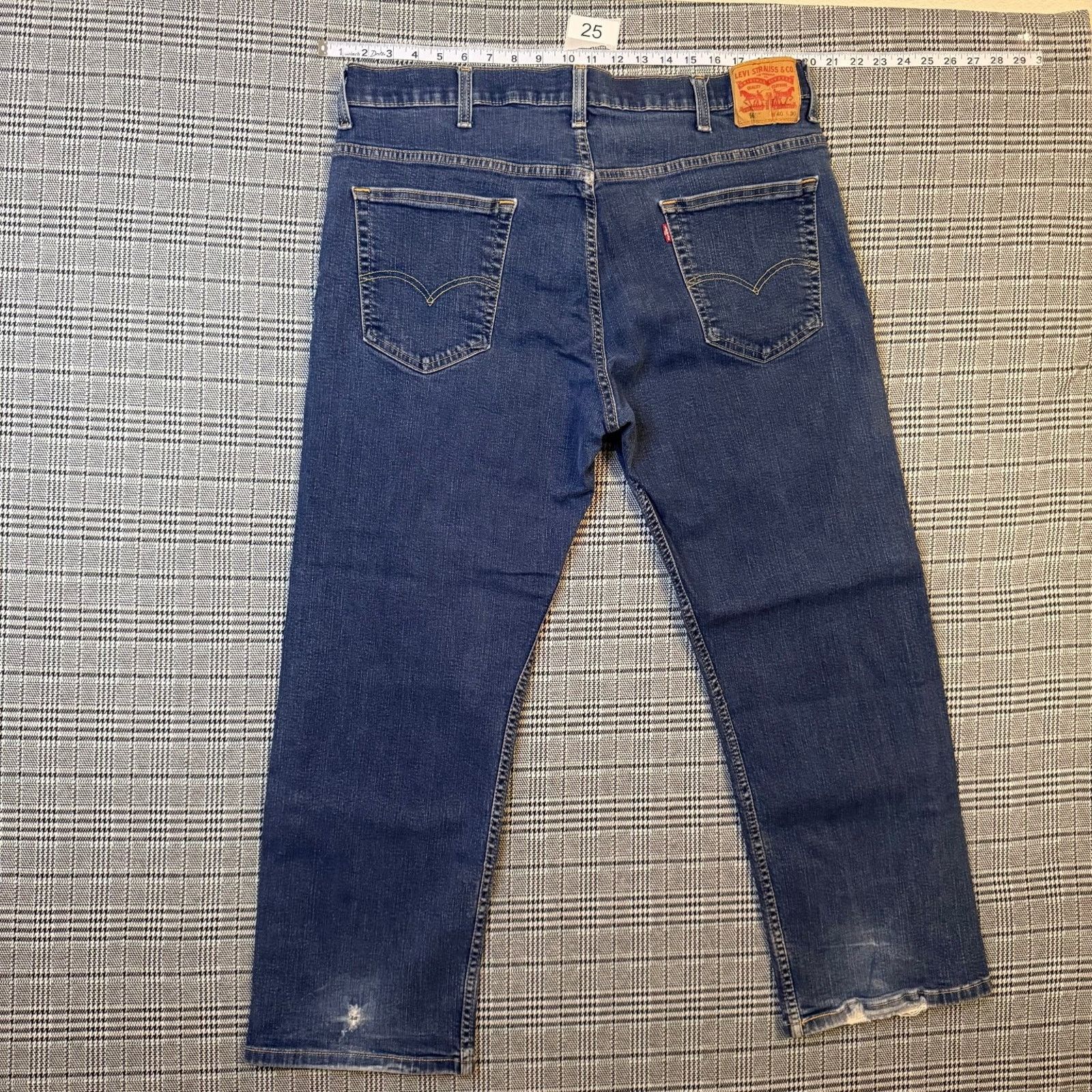 Levi's Levi Strauss & Co. 506 Men's Jeans Blue Denim Classic 40x30 Size US 40 / EU 56 - 1 Thumbnail