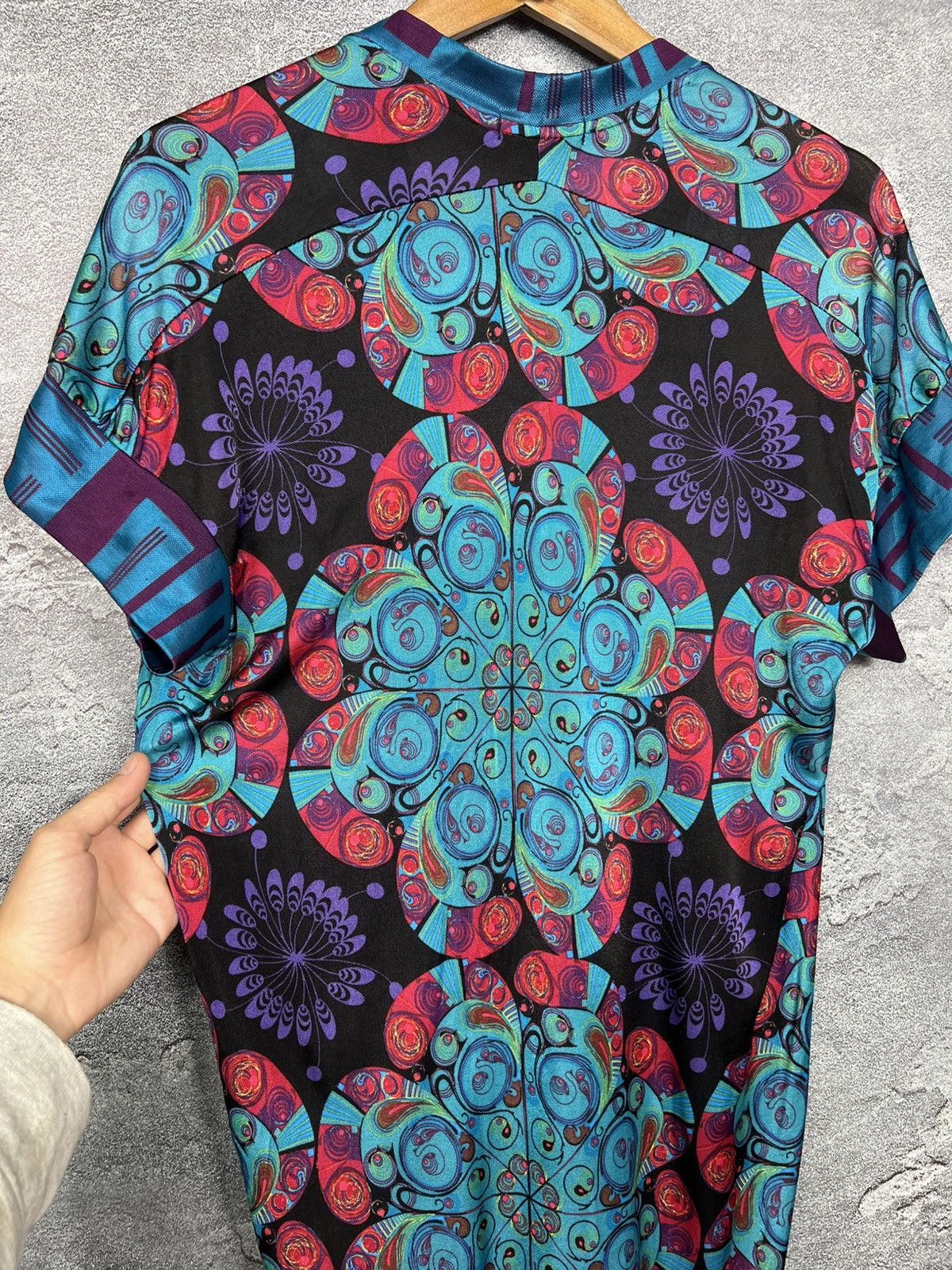 Custo Barcelona Custo Barcelona 100% Viscose Tunic With Abstract Print Size S / US 4 / IT 40 - 12 Thumbnail