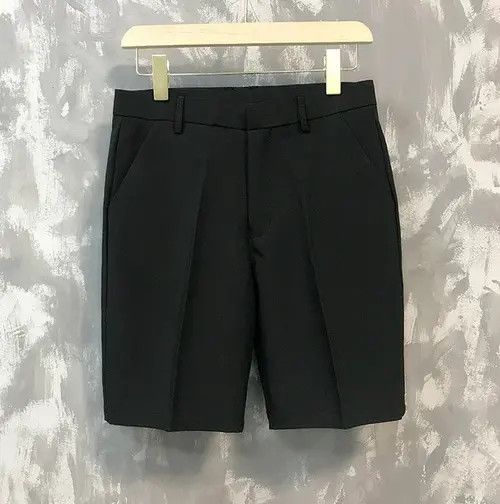 VIBE Casual Solid Straight Shorts Size US 31 - 6 Thumbnail