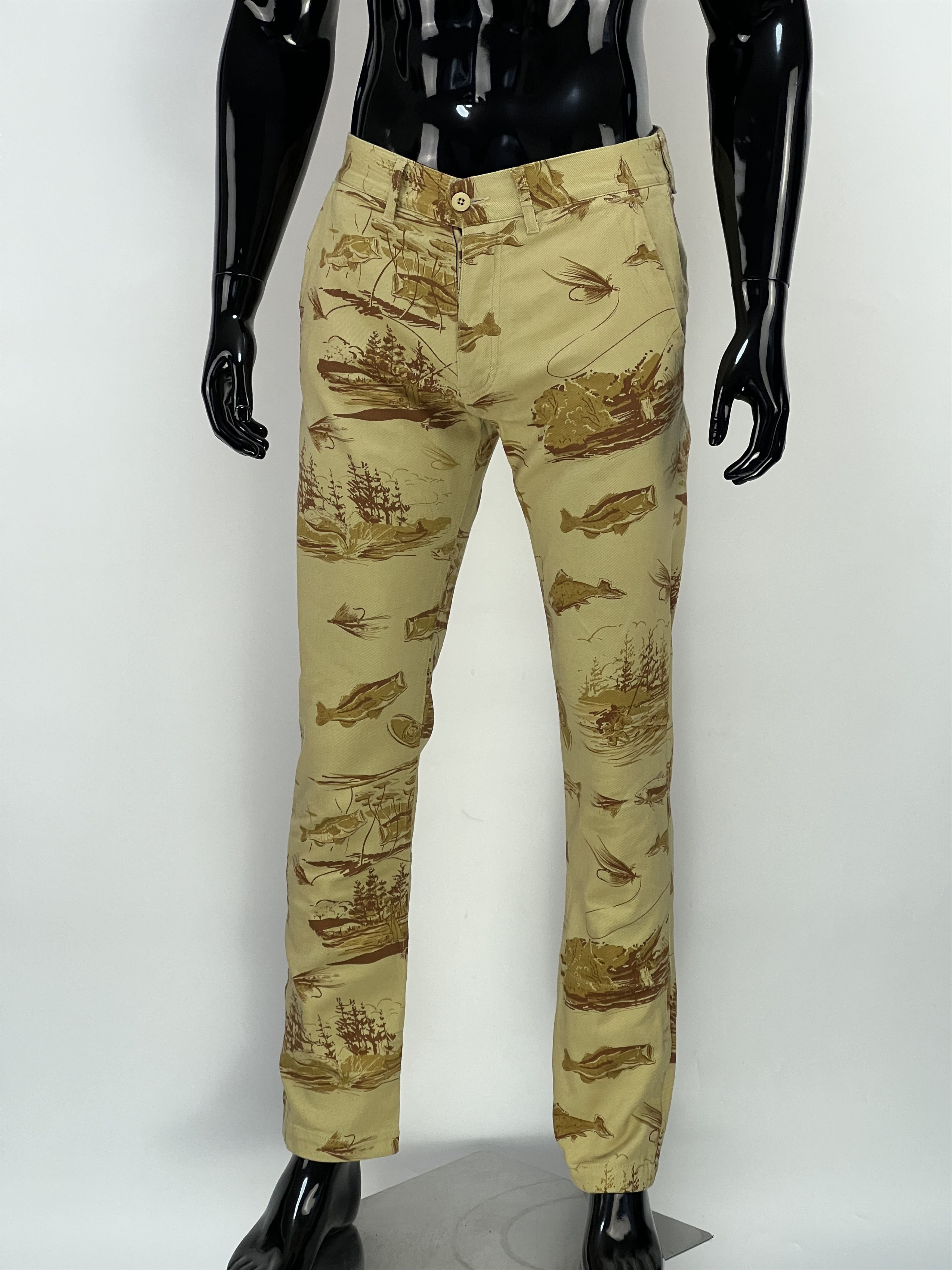 Billionaire Boys Club Billionaire Boys Club Full Print Denim Pants Size US 34 / EU 50 - 1 Thumbnail